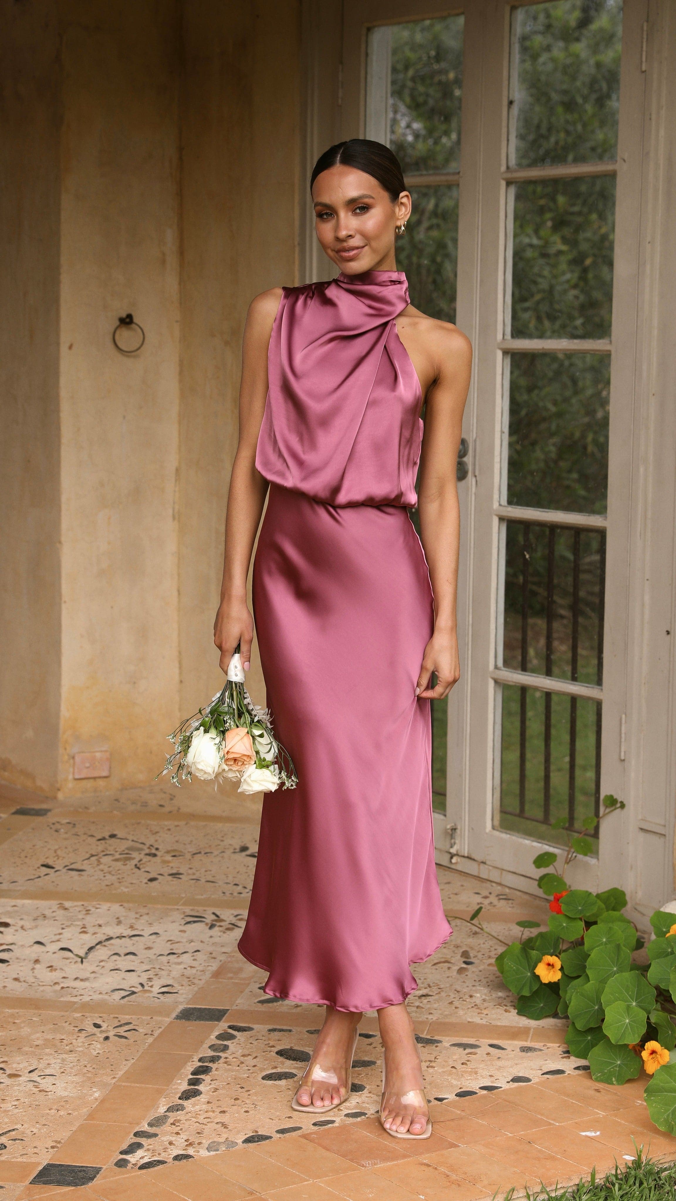 Kikodress - Esther Maxi Dress - Plum