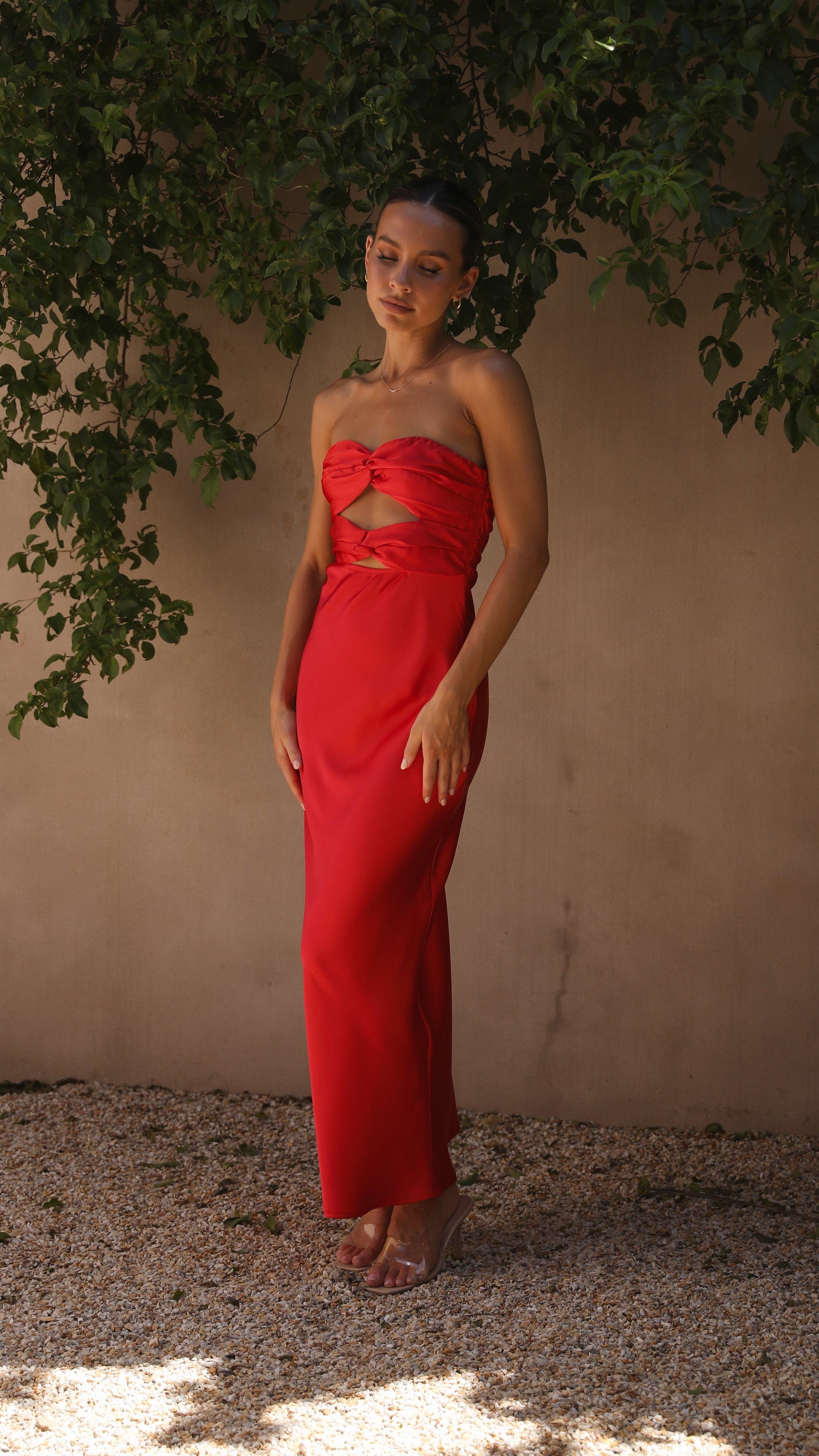 Kikodress - Izy Maxi Dress - Red