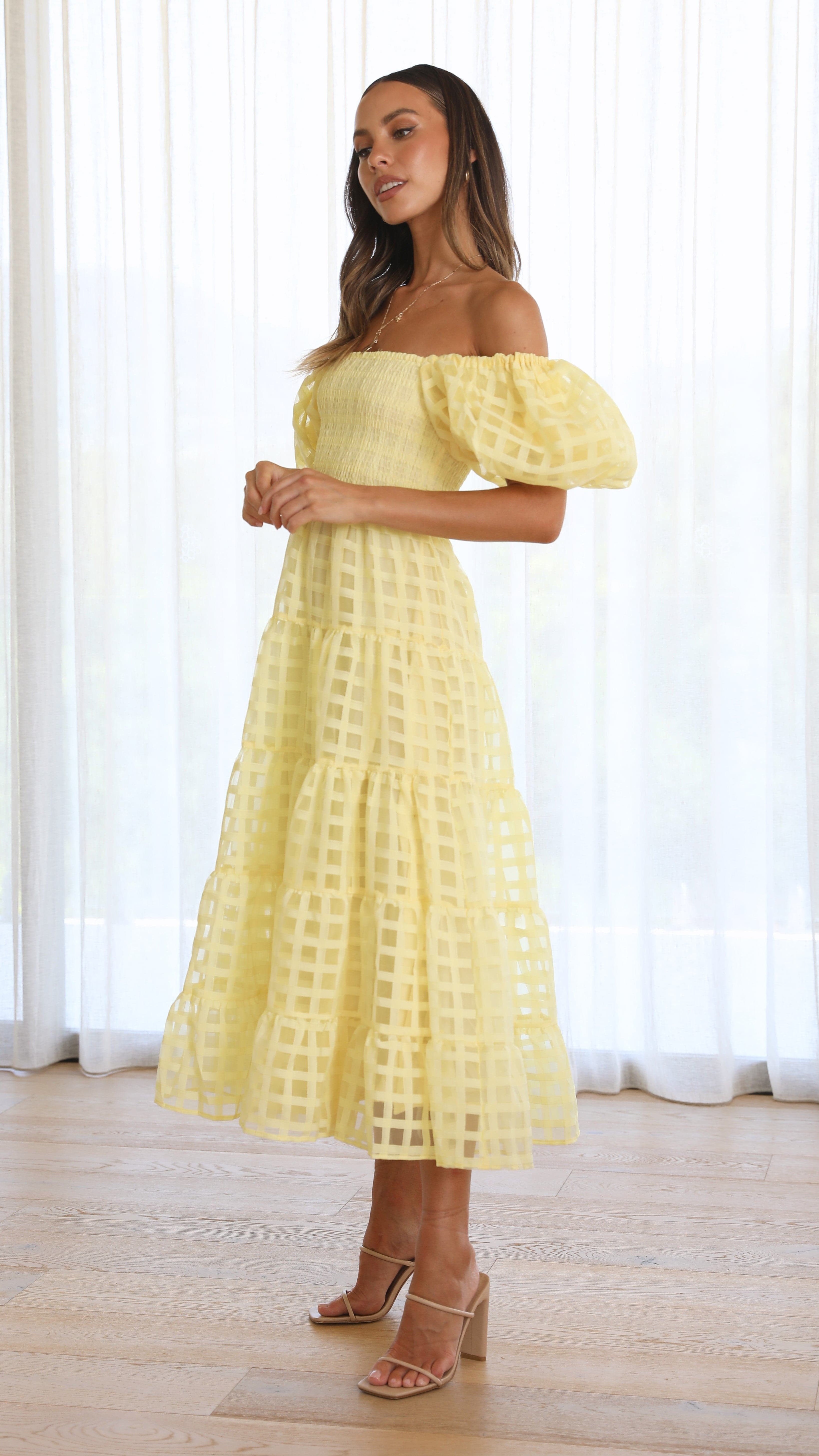 Kikodress - Deemi Maxi Dress - Yellow