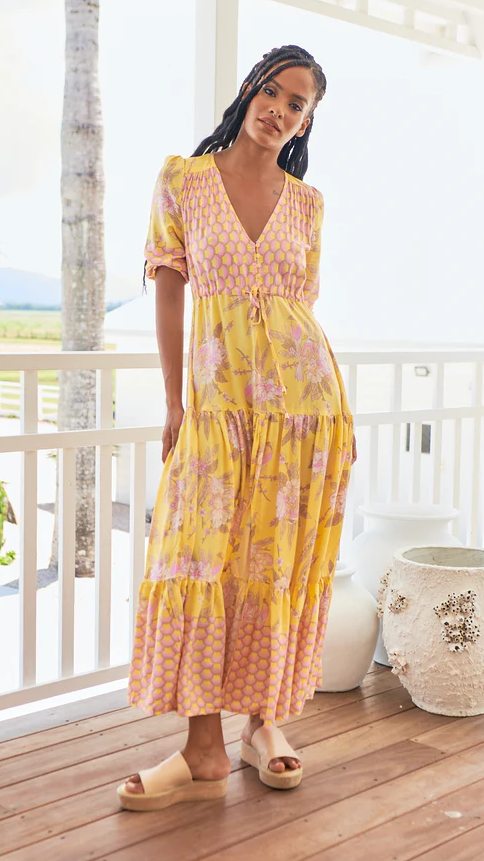 Kikodress - Tessa Maxi Dress - Sol Print