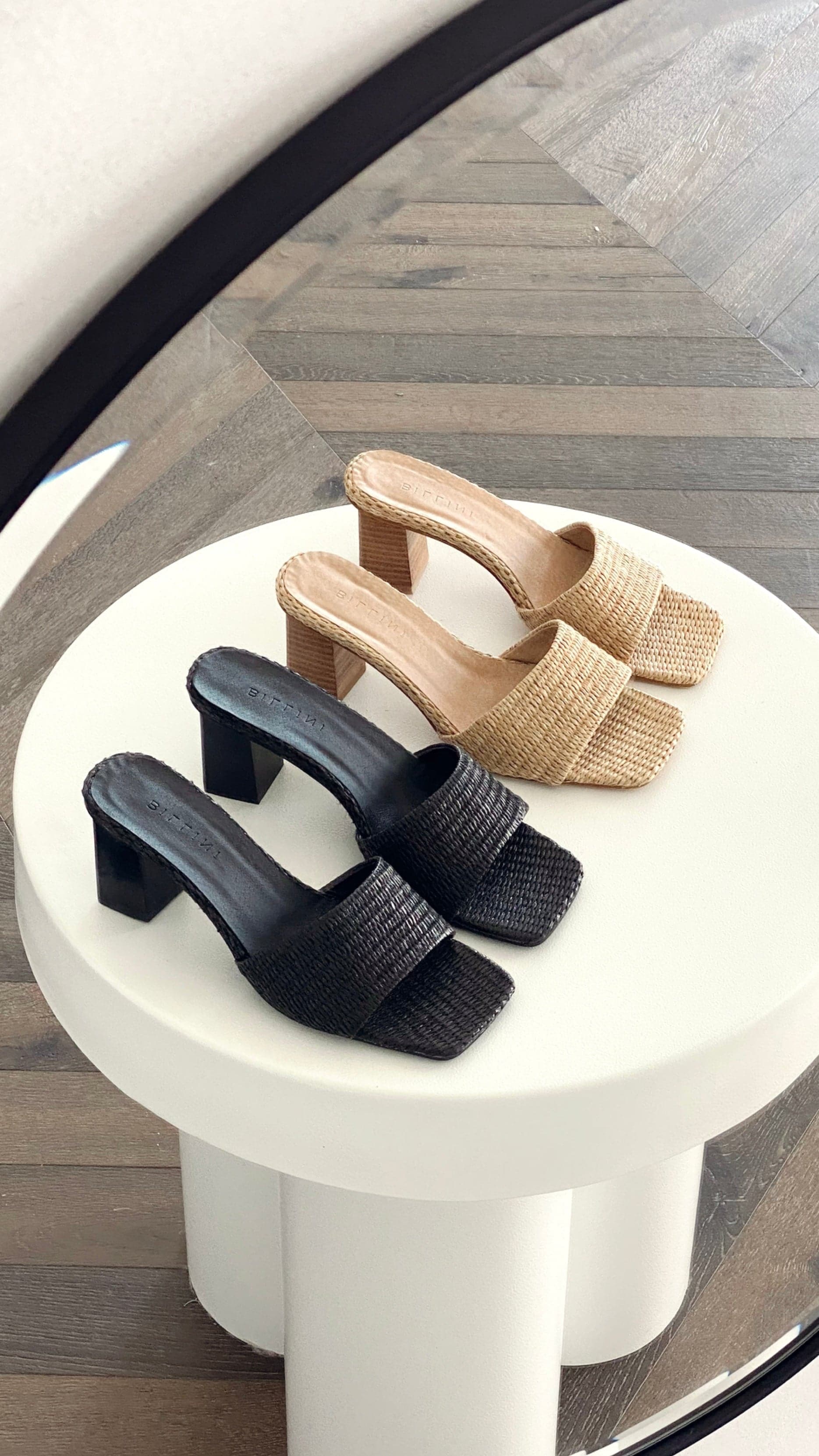 Kikodress - Ukko Heel - Black Raffia