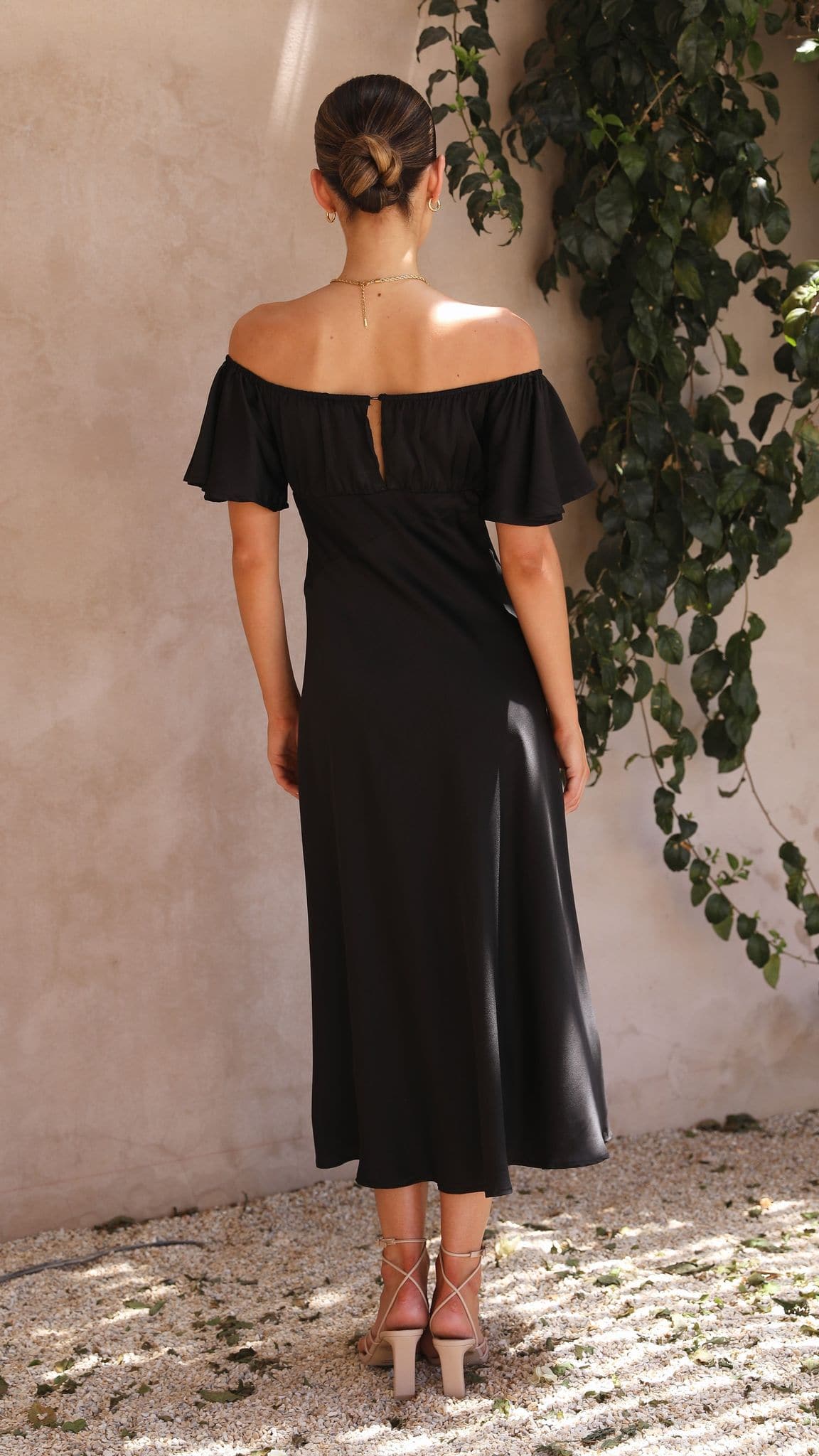 Kikodress - Louisa Midi Dress - Black