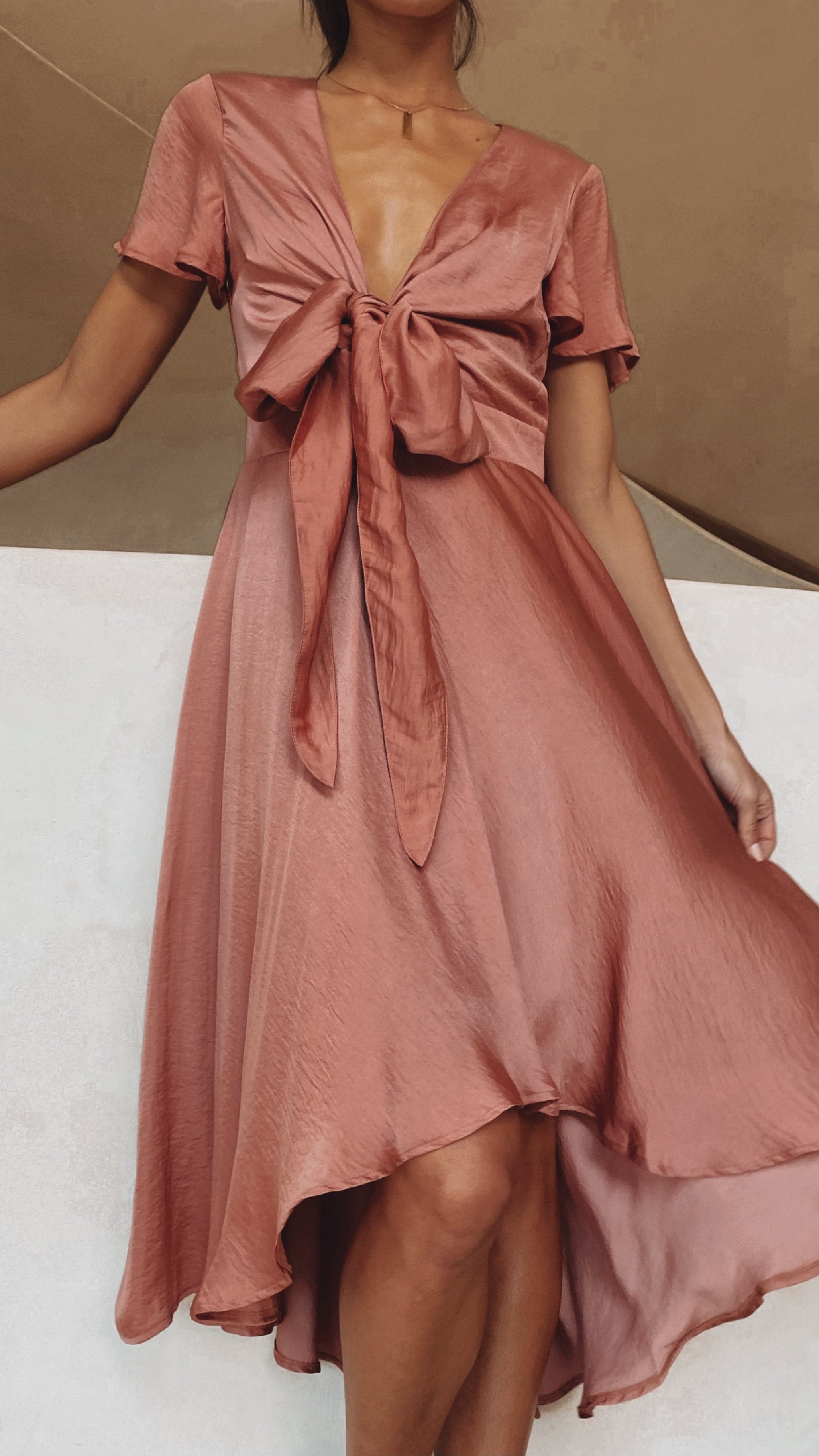 Kikodress - Sunny Daze Dress - Baked Rose