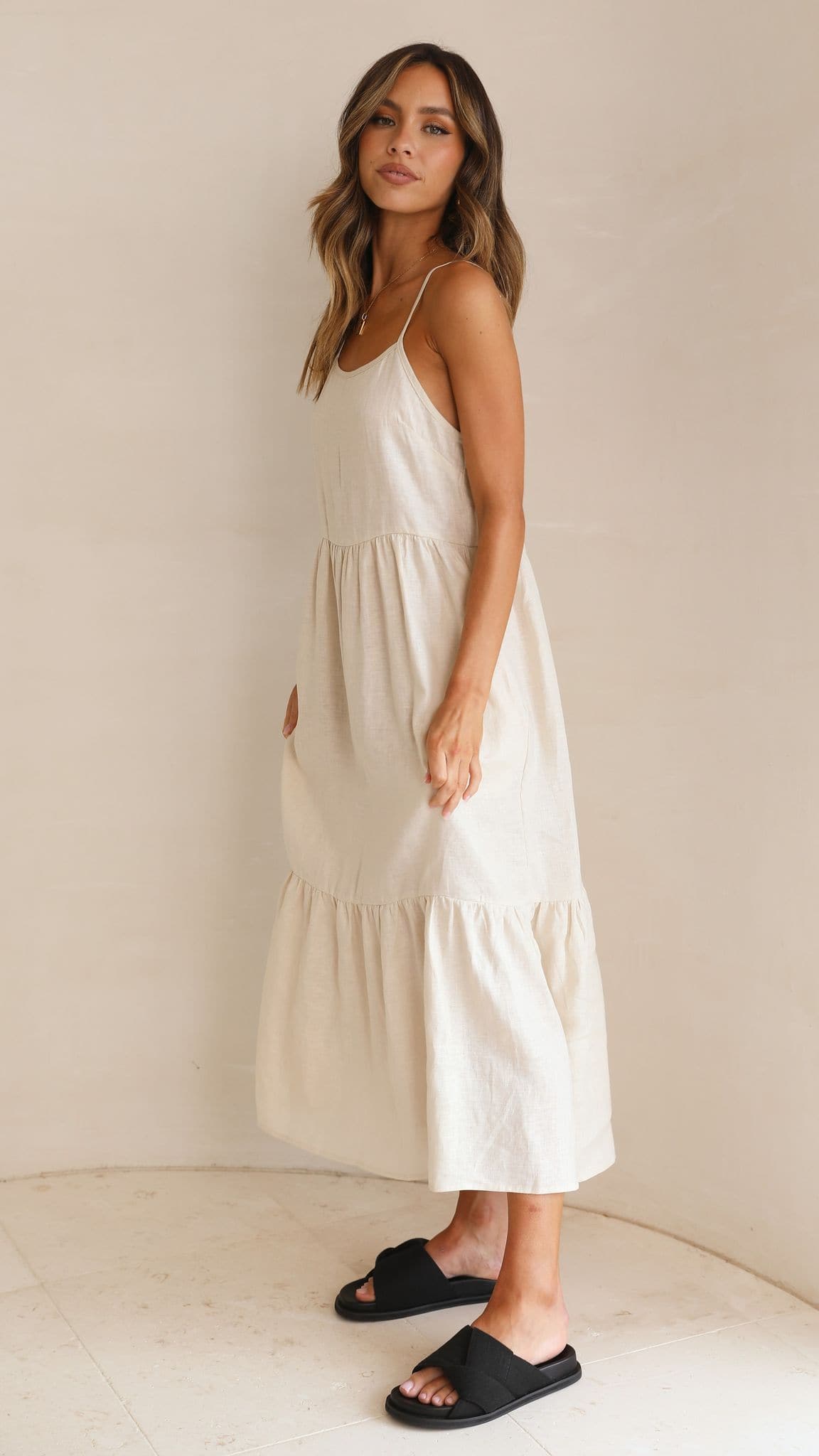 Kikodress - Nico Maxi Dress - Natural