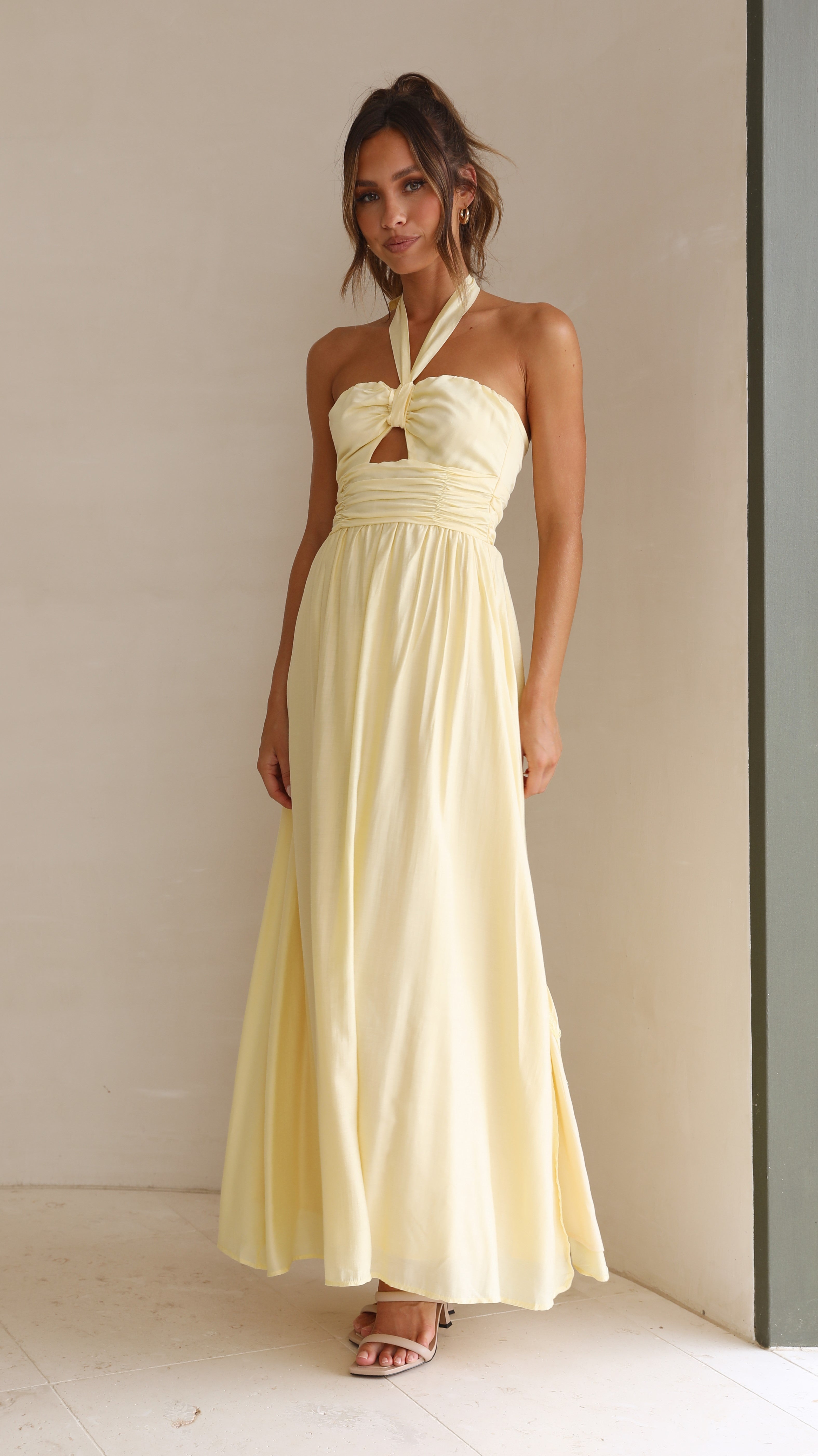 Kikodress - Cartia Maxi Dress - Yellow