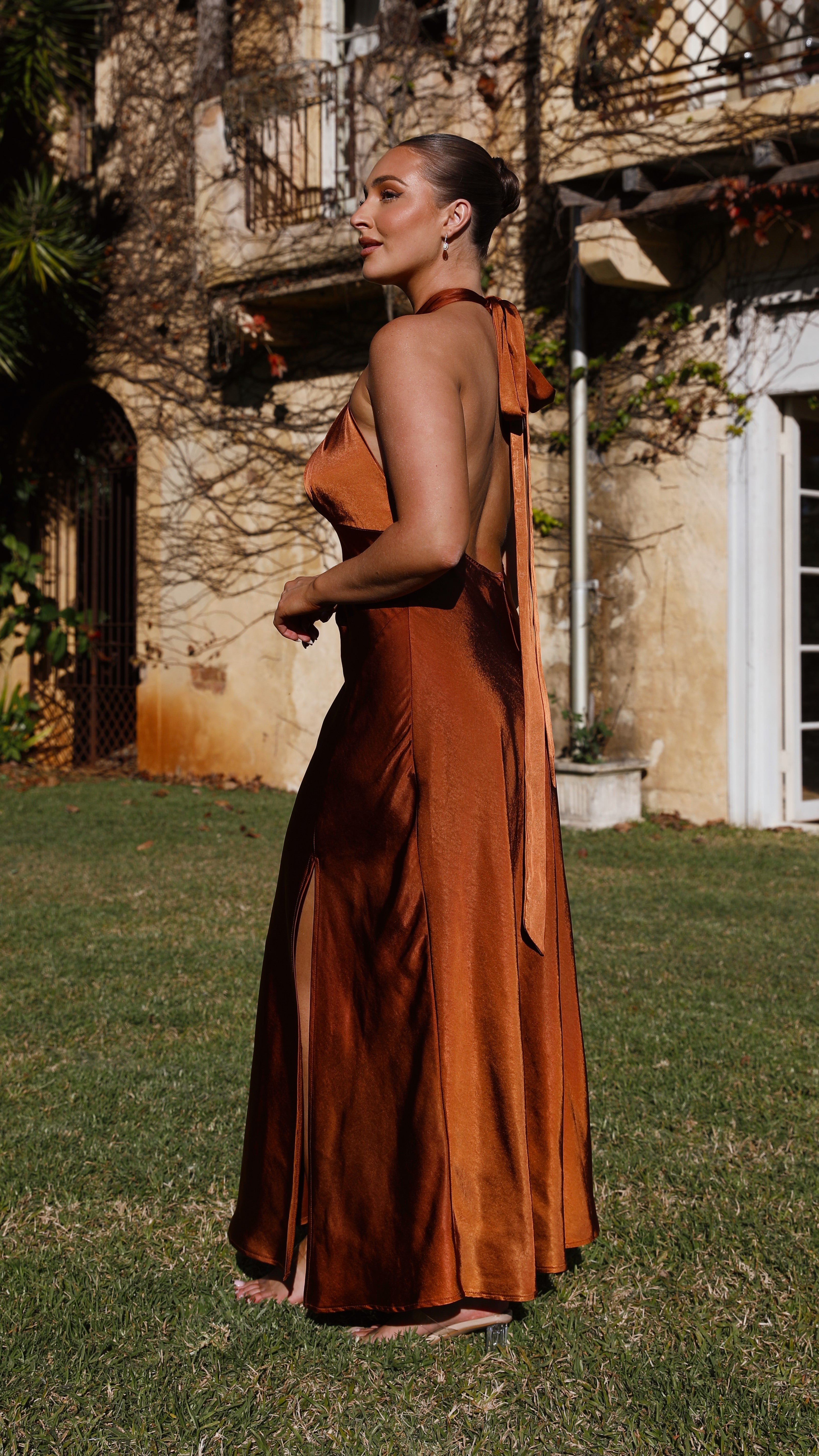 Kikodress - Amalia Maxi Dress - Rust