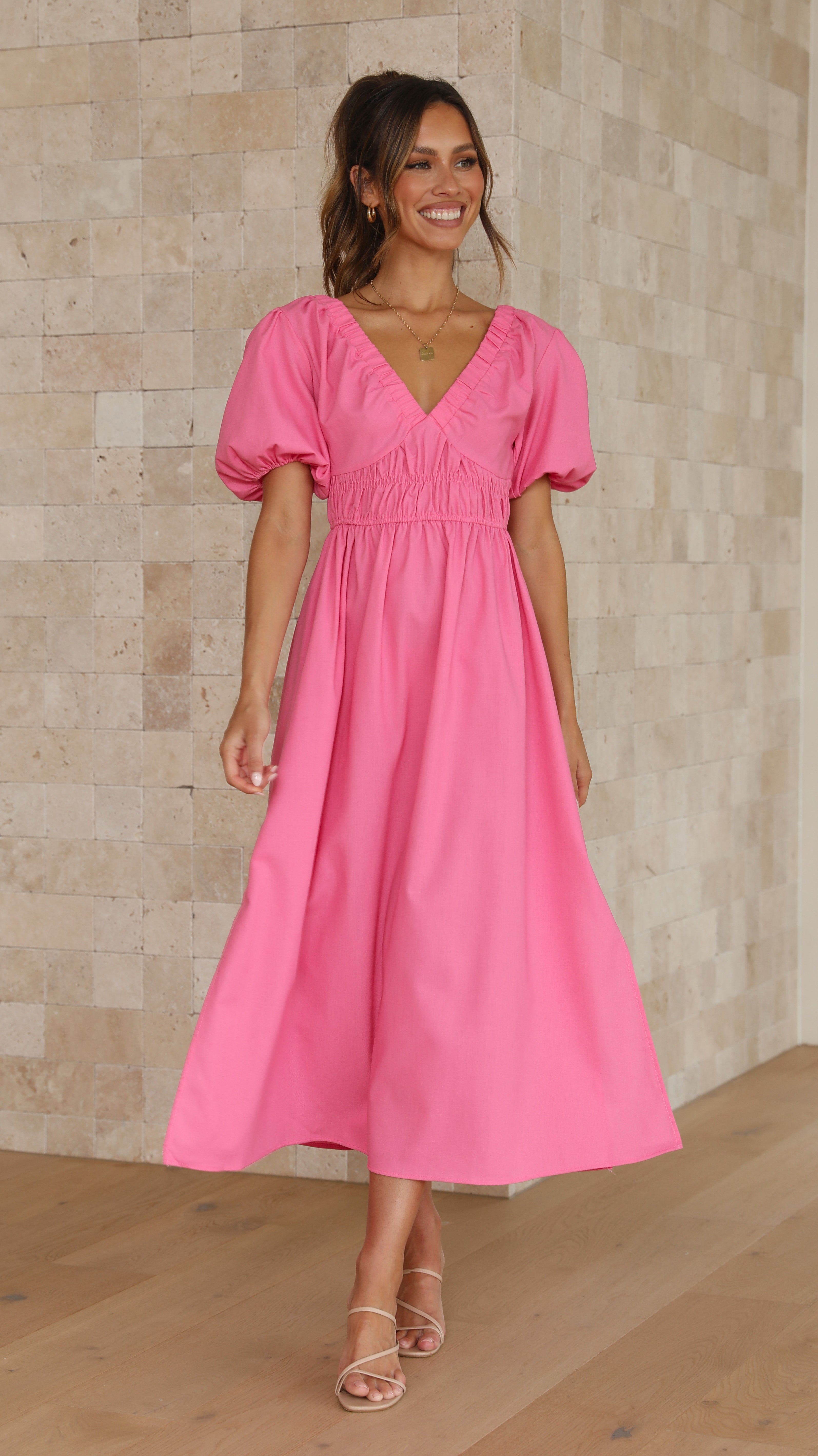 Kikodress - Fiore Maxi Dress - Pink