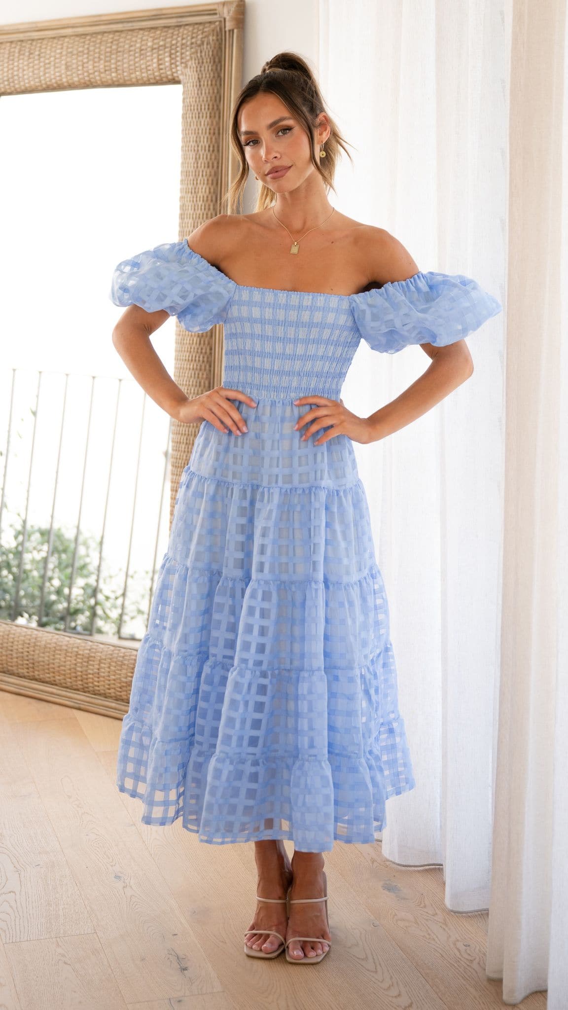 Kikodress - Deemi Maxi Dress - Blue