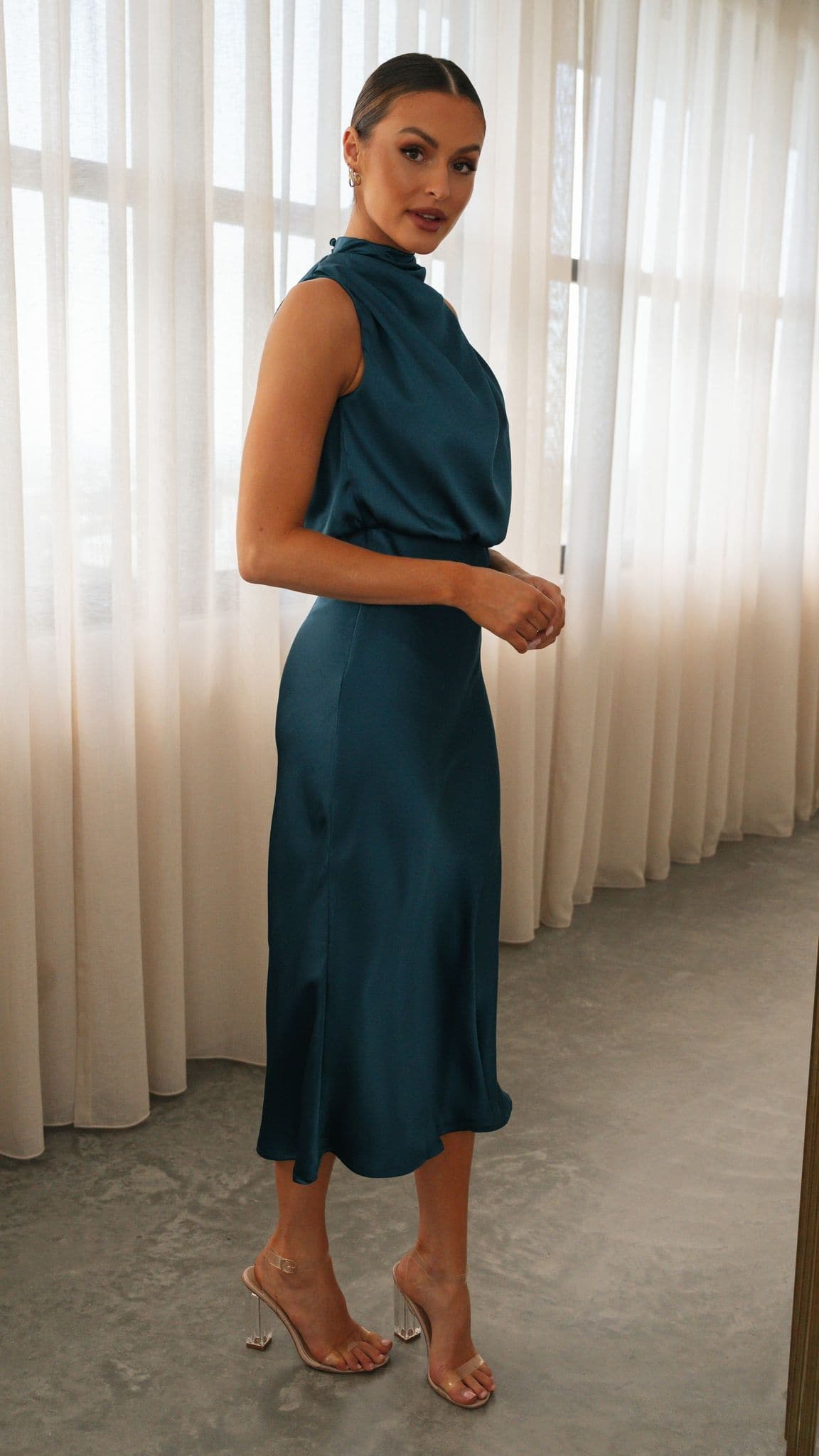 Kikodress - Esther Maxi Dress - Teal