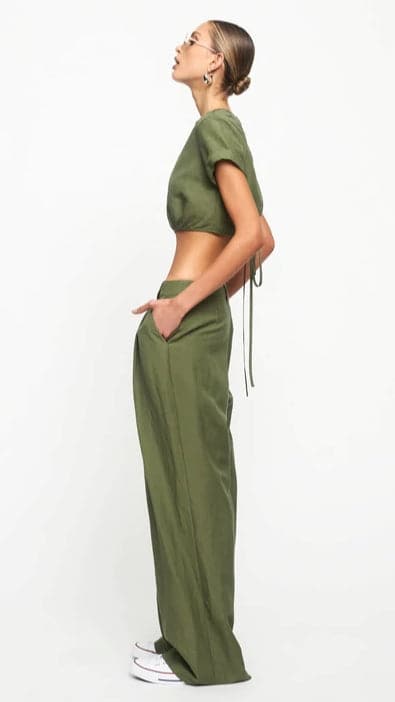 Kikodress - Lioness LA Quinta Pants- Khaki