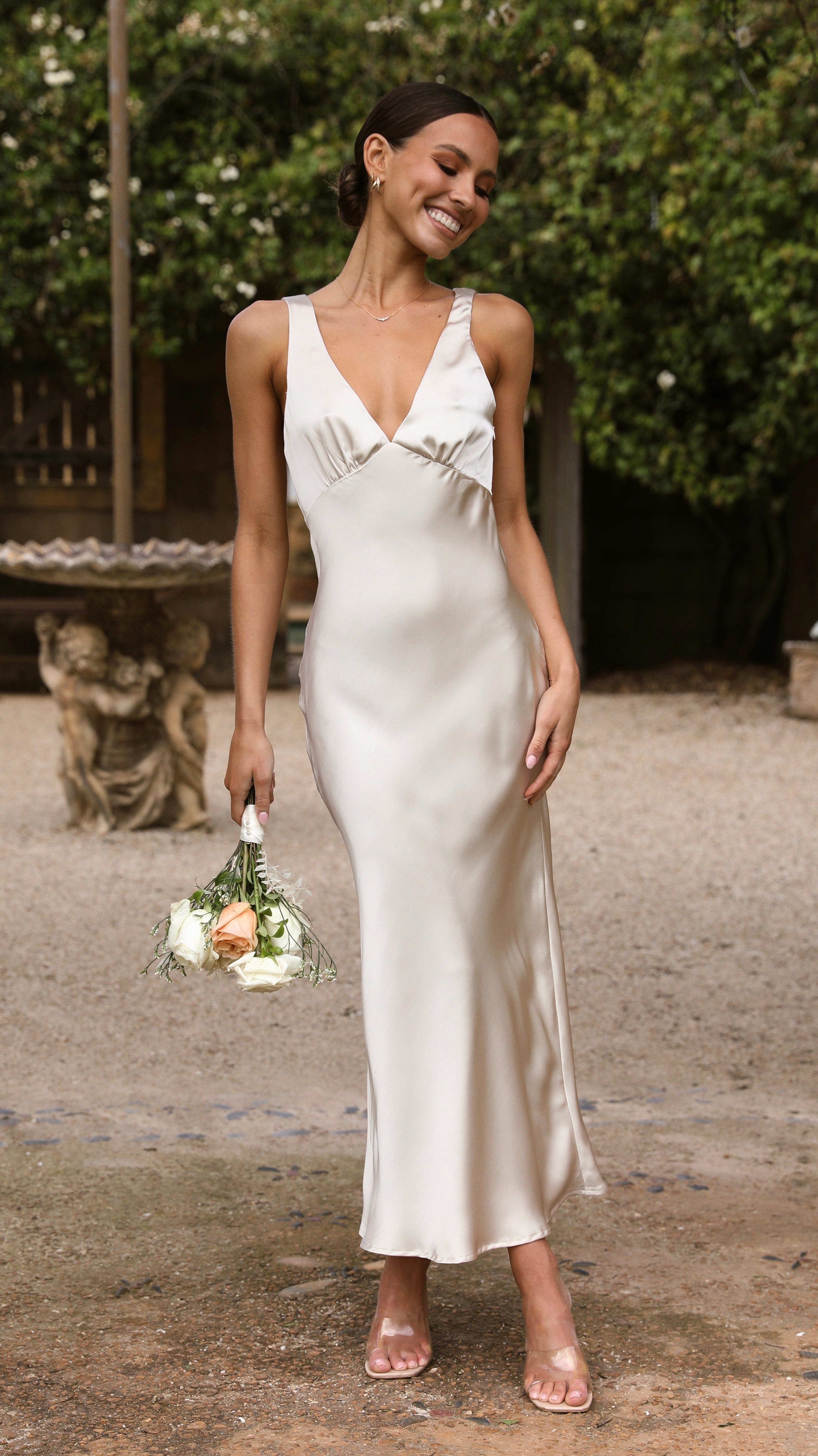 Kikodress - Sammie Maxi Dress - Champagne