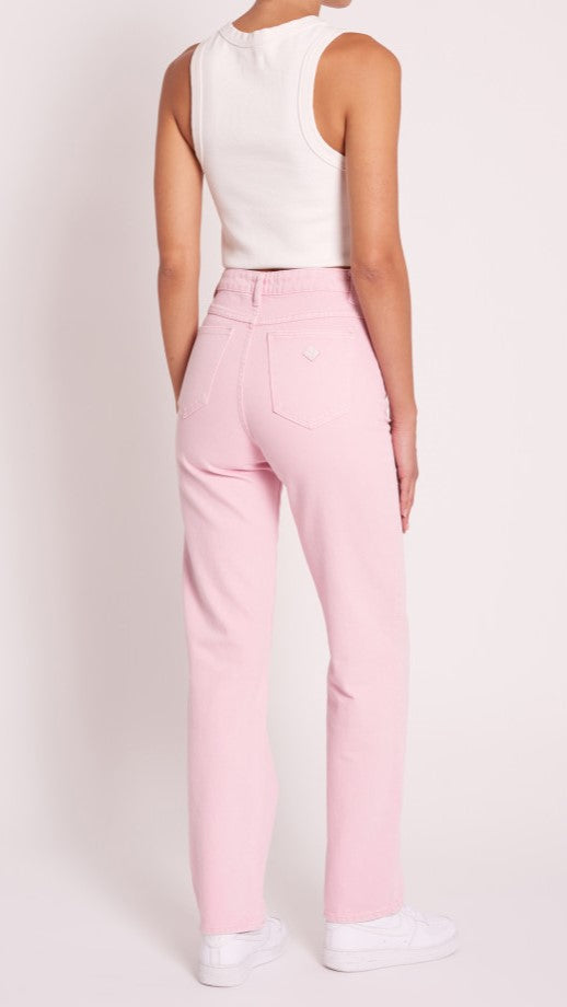 Kikodress - Abrand 94 High Straight Jeans - Cherry Blossom