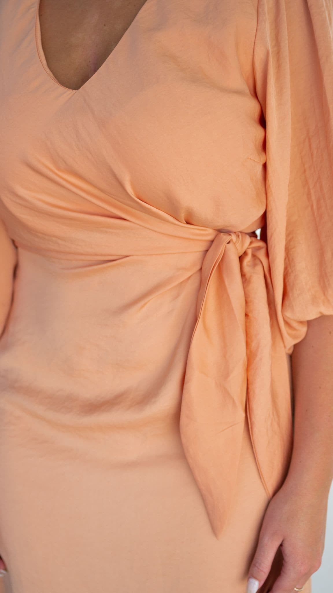 Kikodress - Meilani Midi Dress - Peach