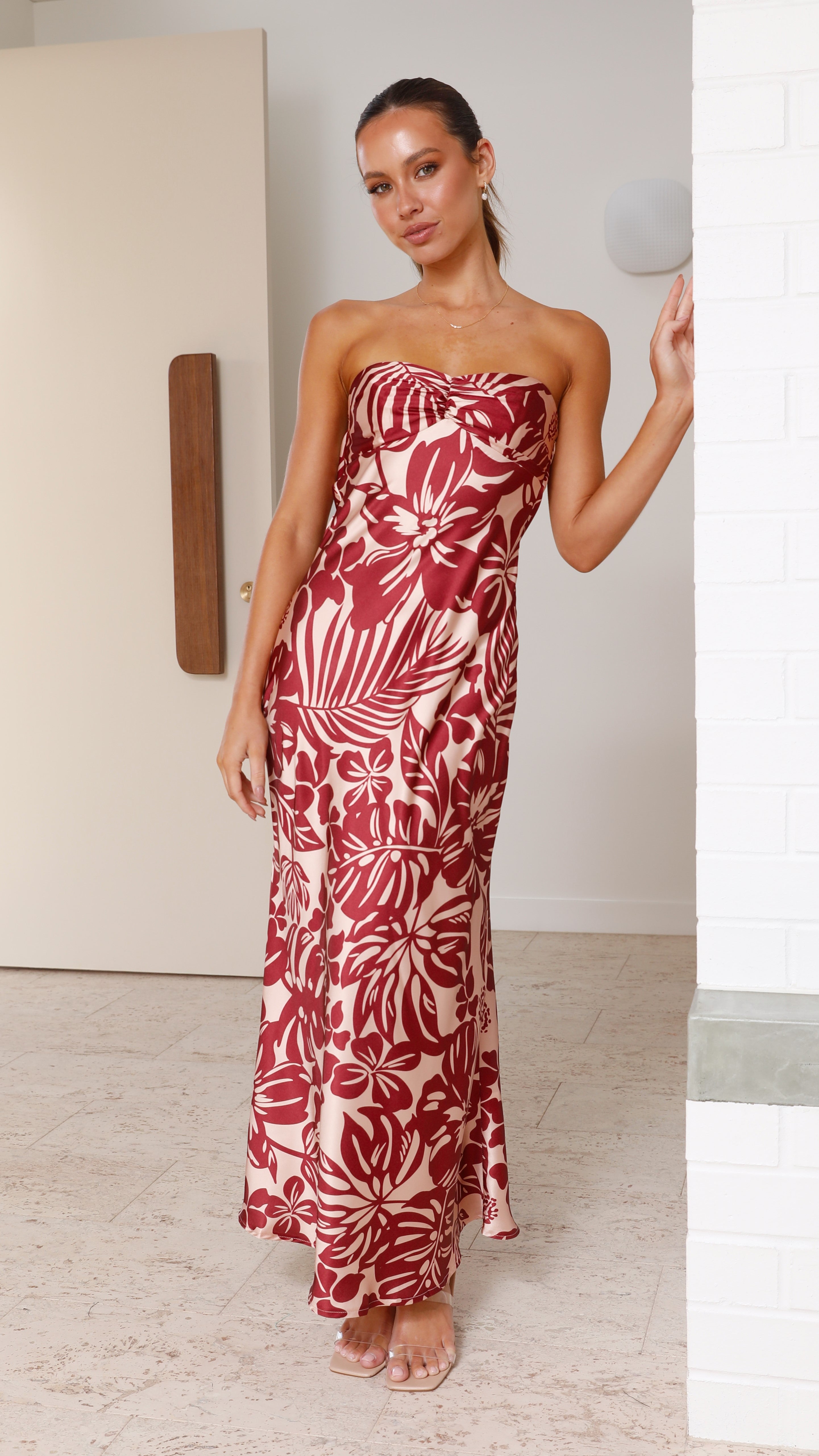 Kikodress - Kahoni Maxi Dress - Flame Floral