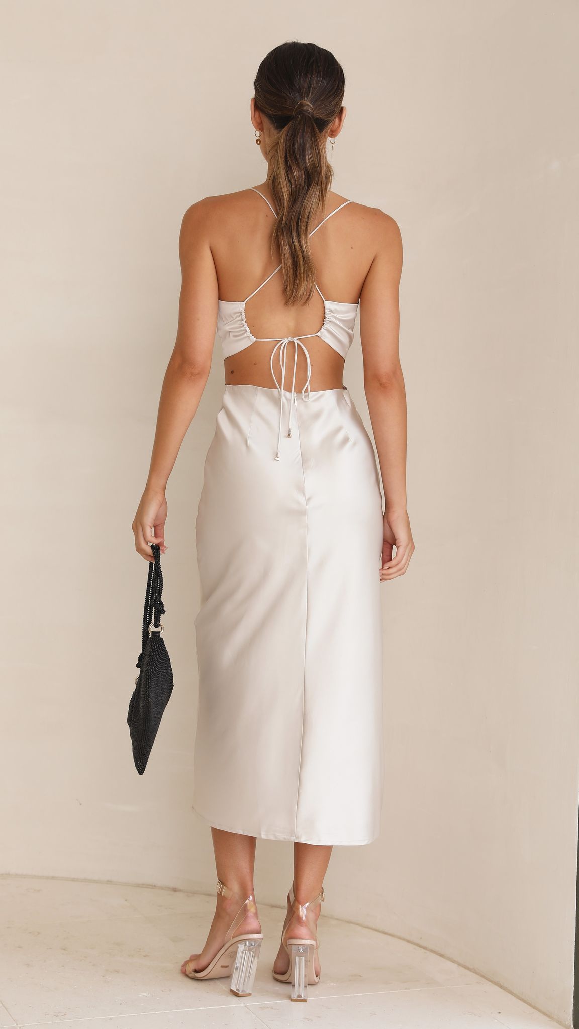 Kikodress - Charis Slip Dress - Champagne