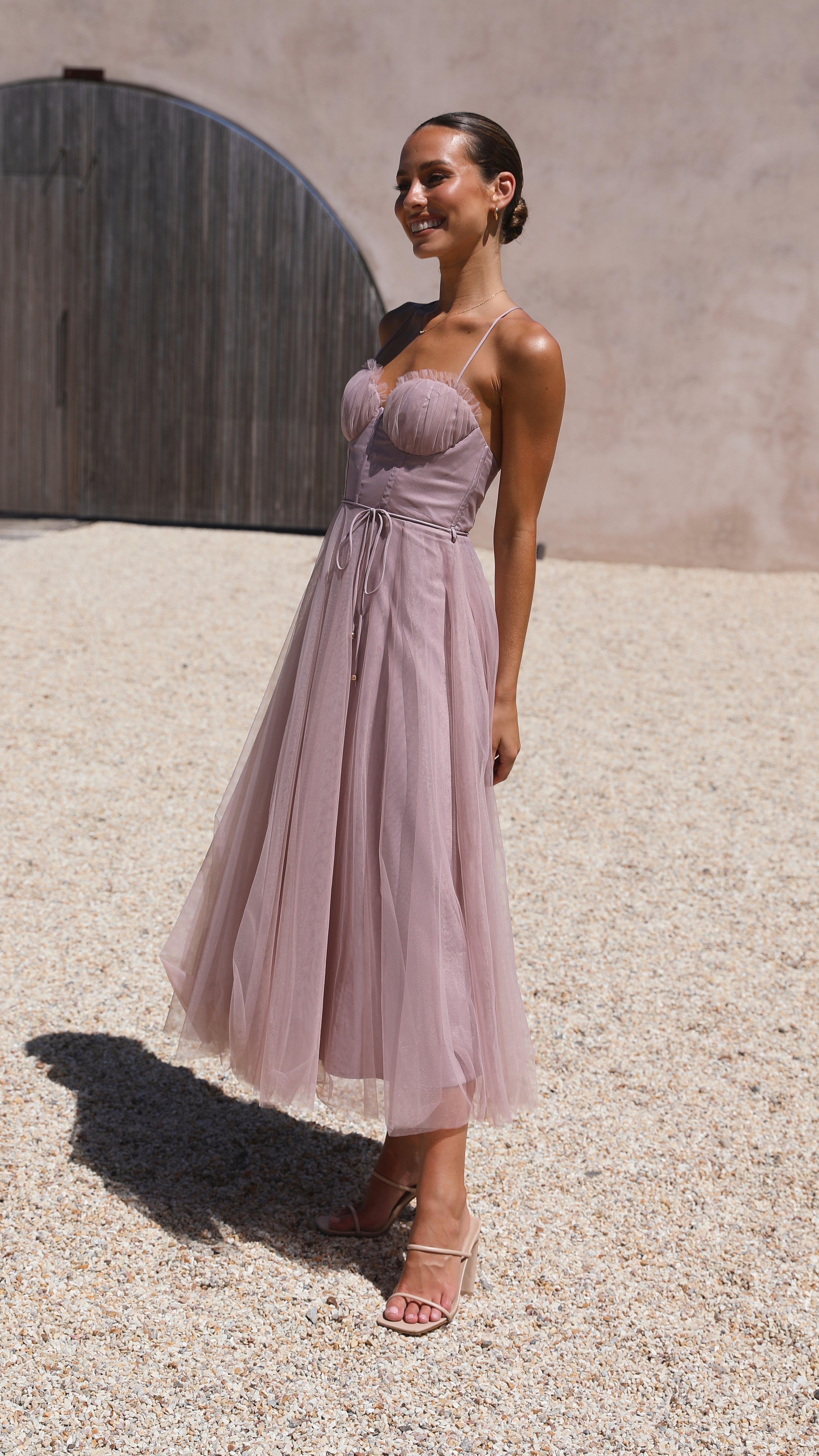 Kikodress - Diana Midi Dress - Pink