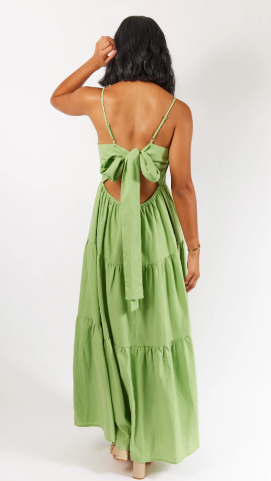 Kikodress - Astrid Maxi Dress - Apple Green