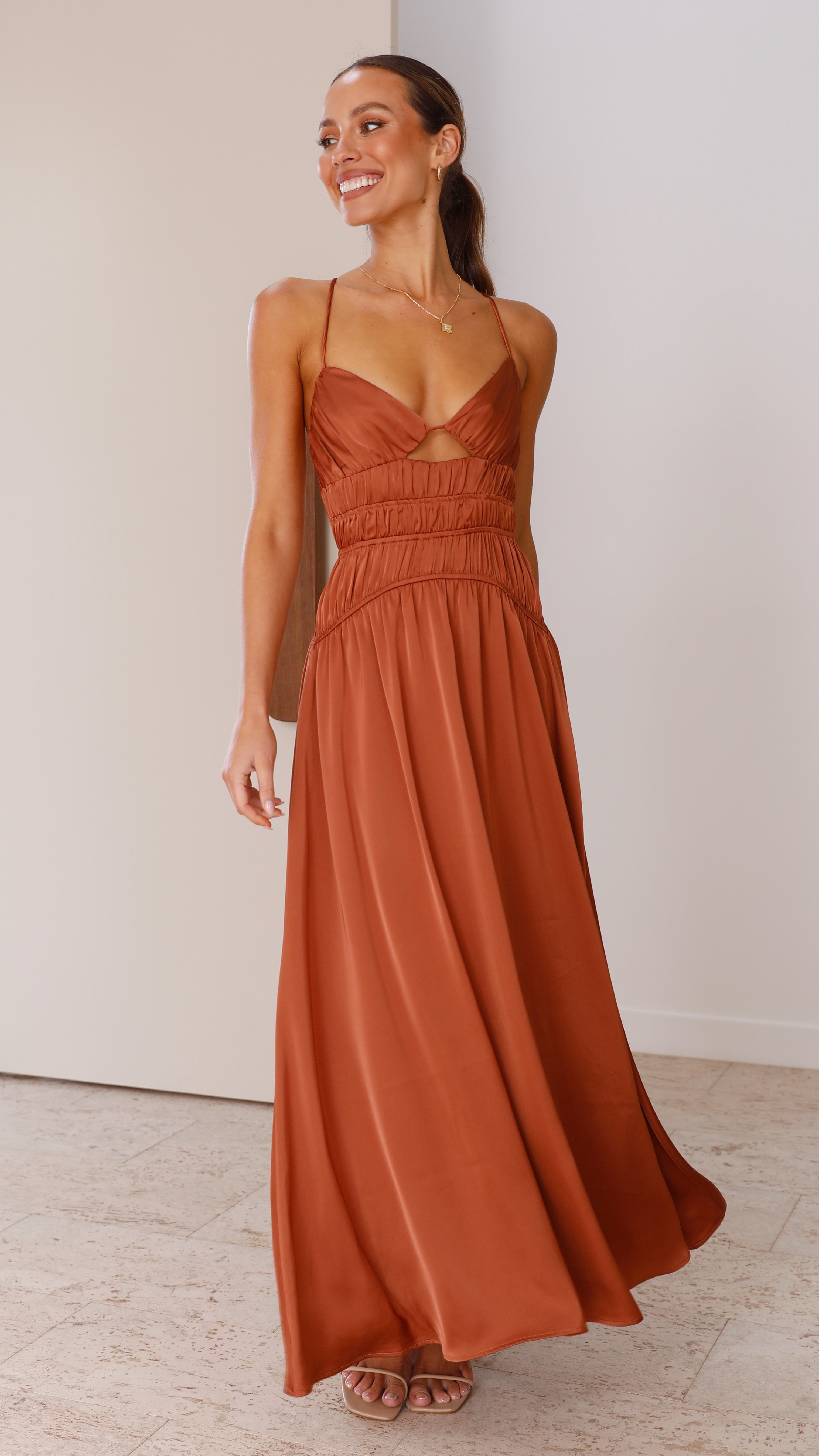 Kikodress - Elle Maxi Dress - Copper