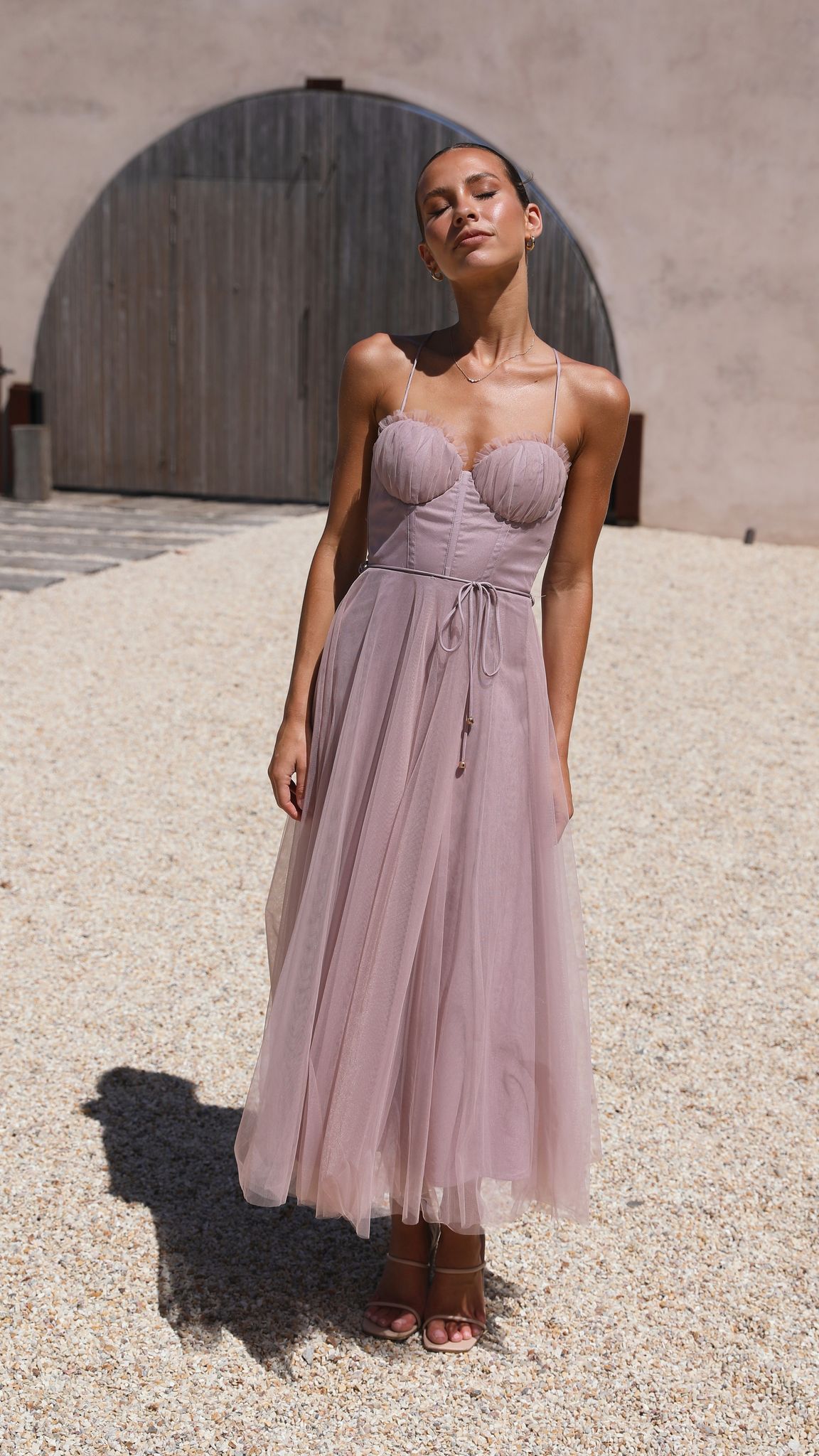 Kikodress - Diana Midi Dress - Pink