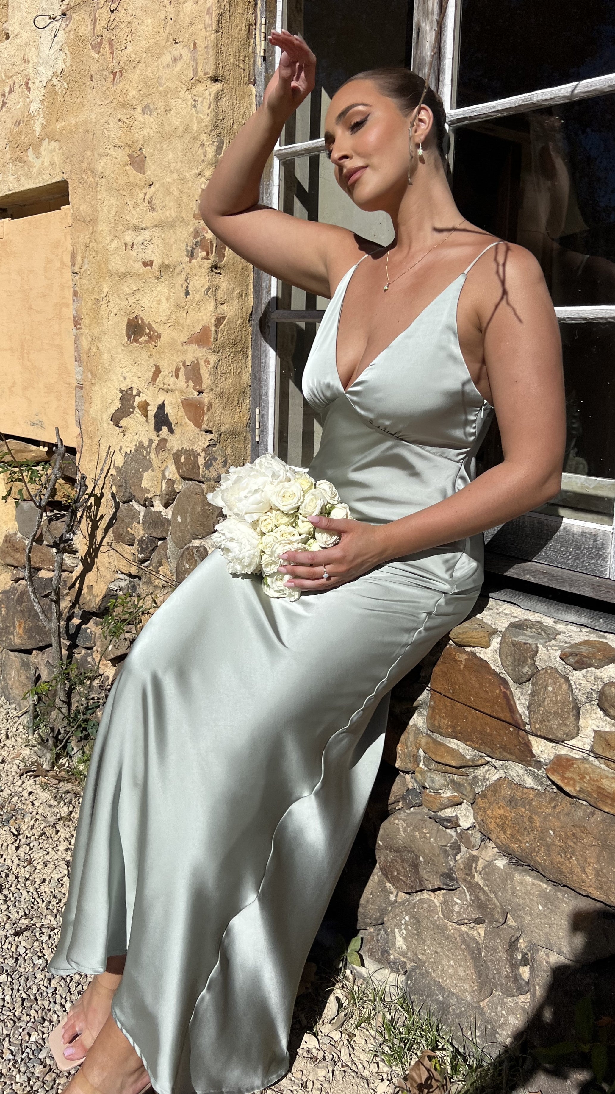 Kikodress - Ziah Maxi Dress - Olive