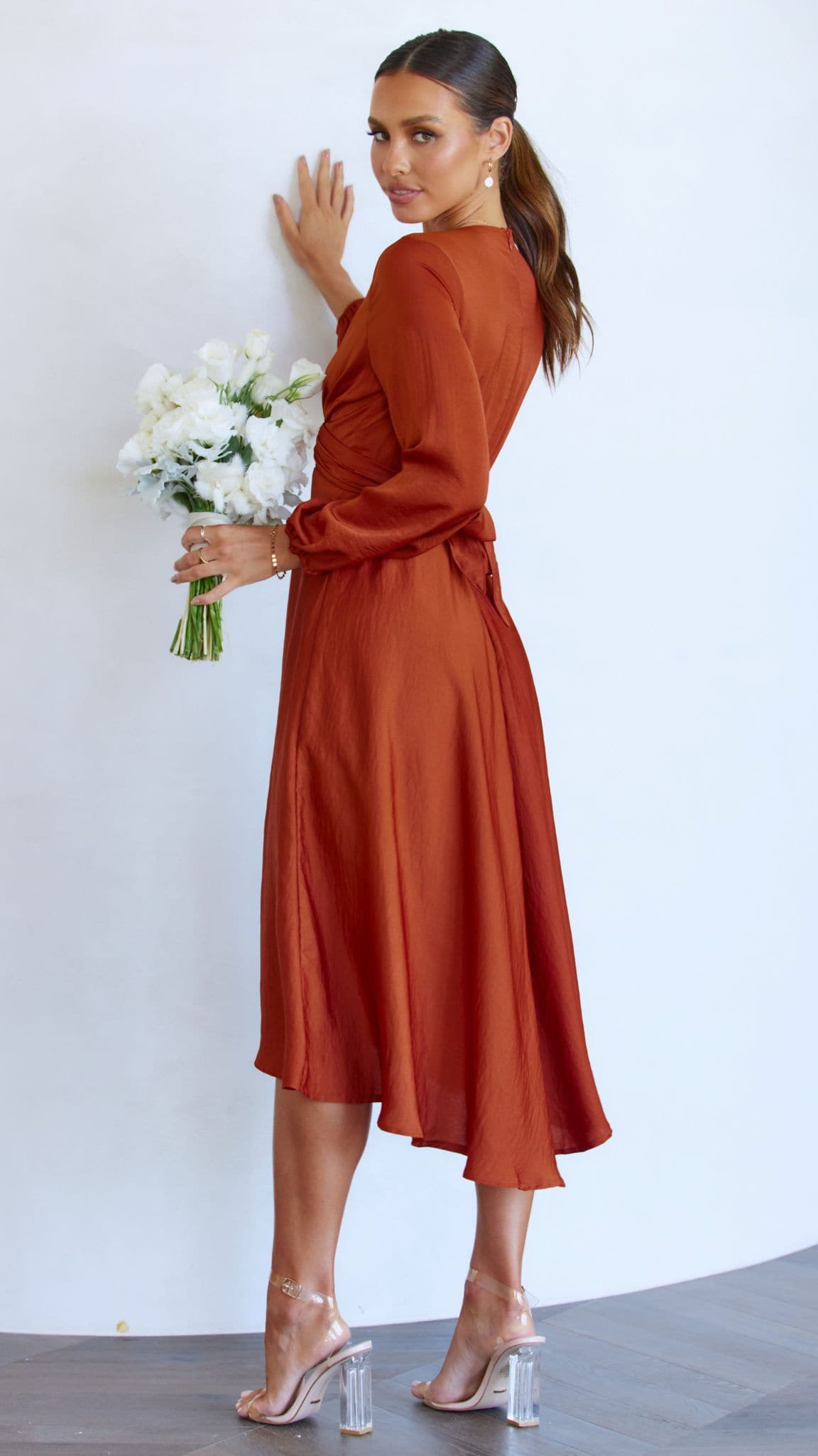 Kikodress - Starry Nights Dress - Rust