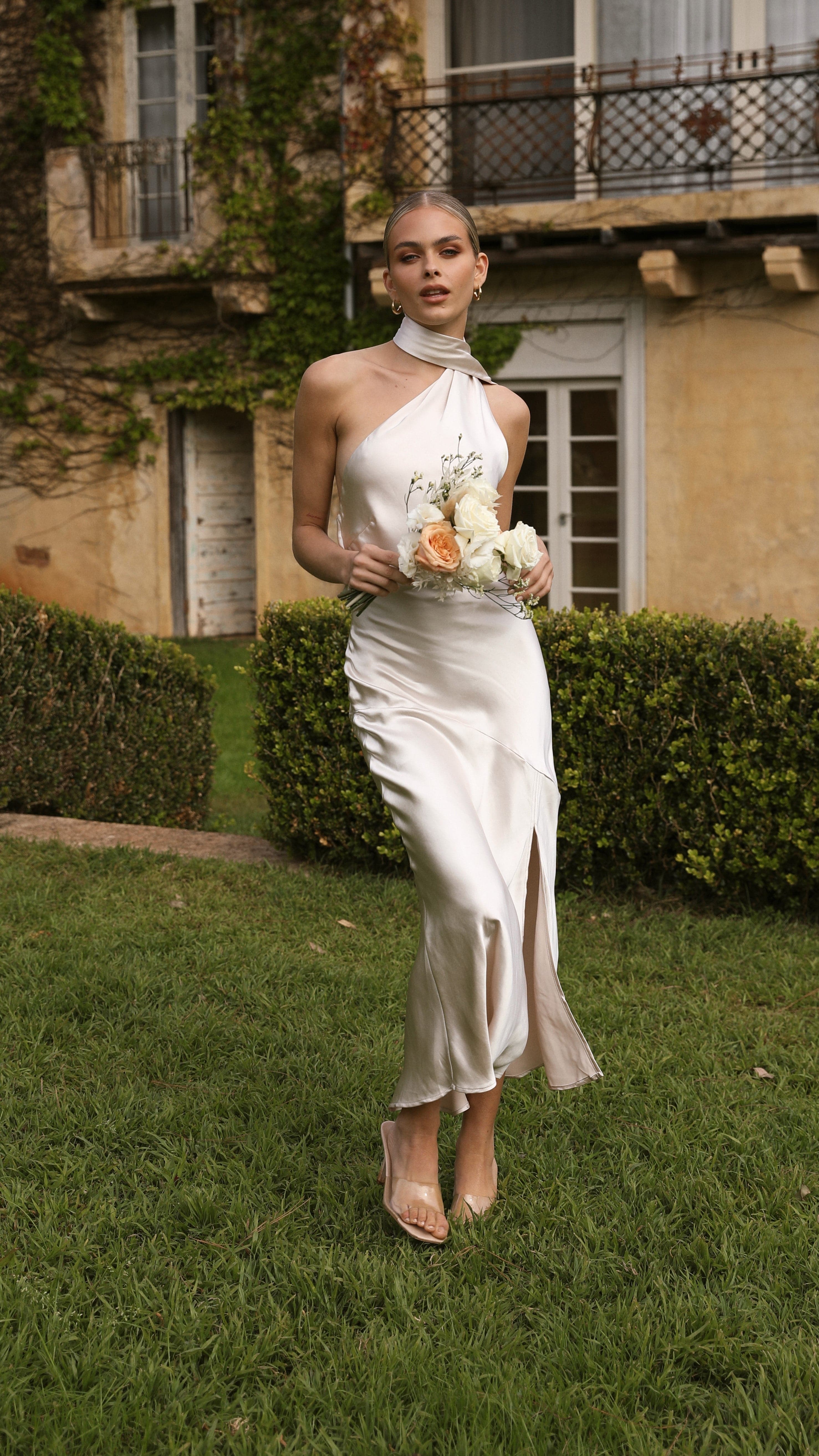 Kikodress - Hera Midi Dress - Champagne