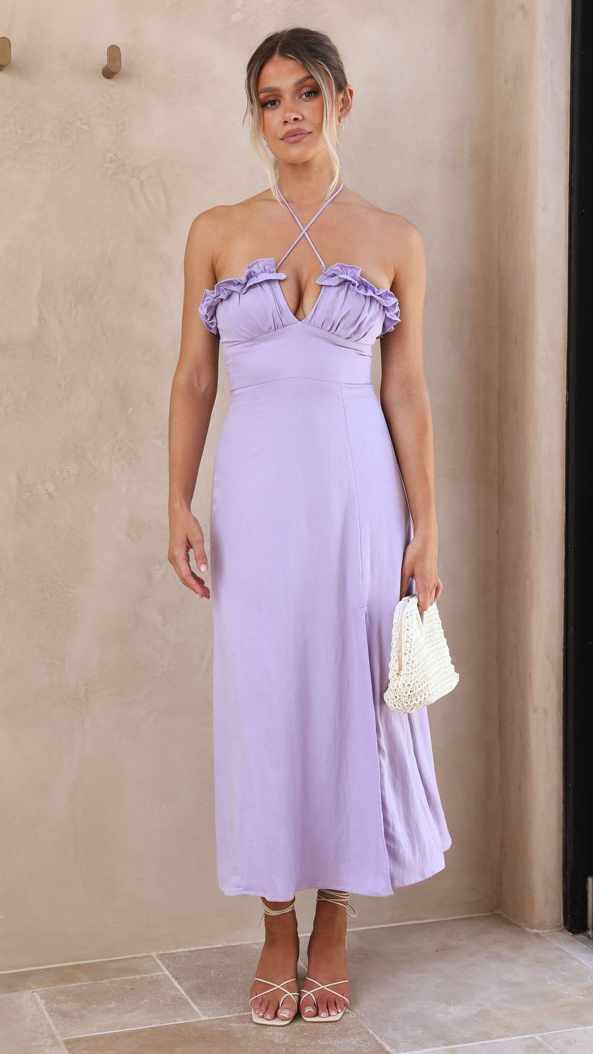 Kikodress - Sasha Midi Dress - Lilac