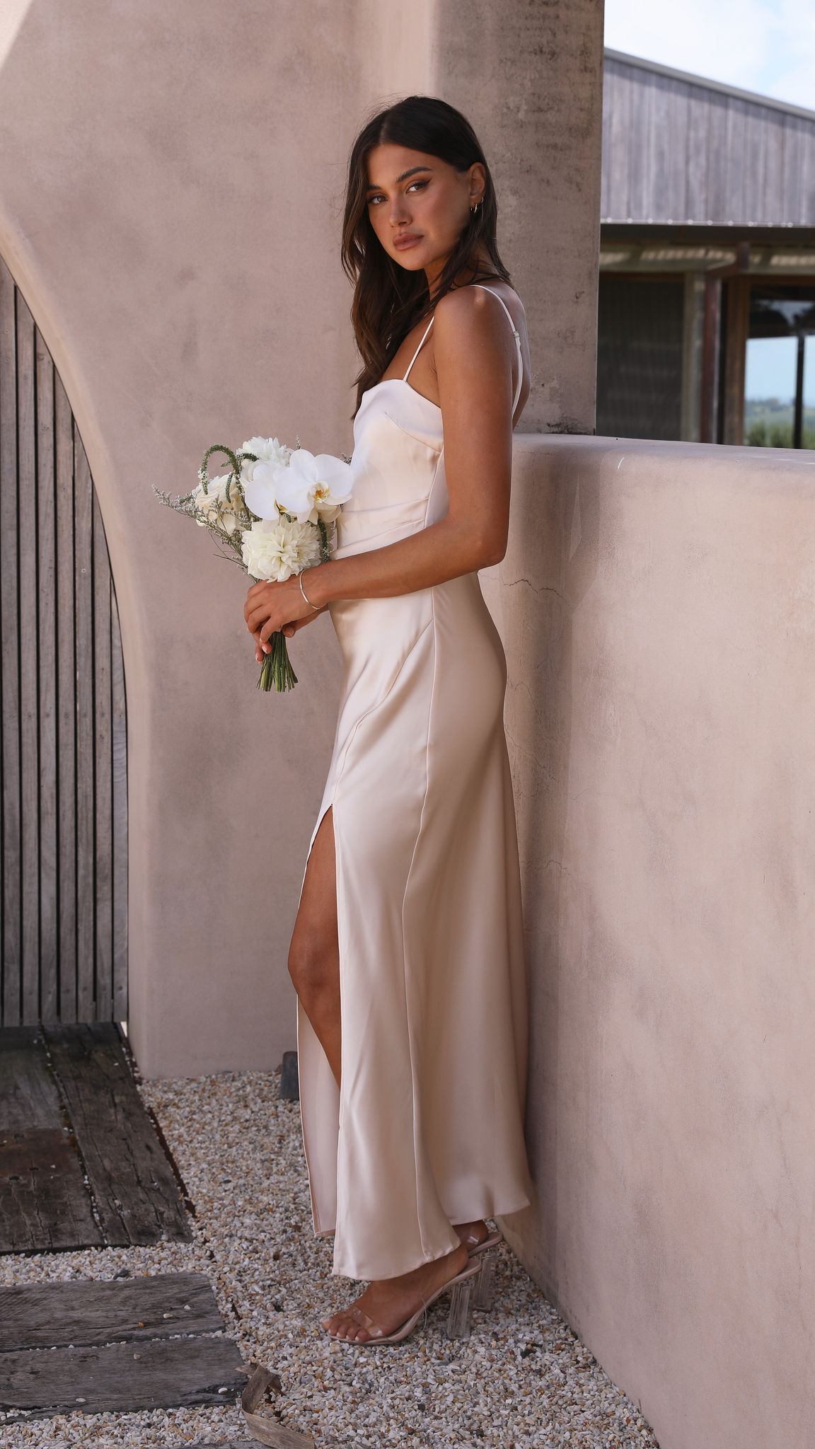 Kikodress - Ilana Maxi Dress - Champagne