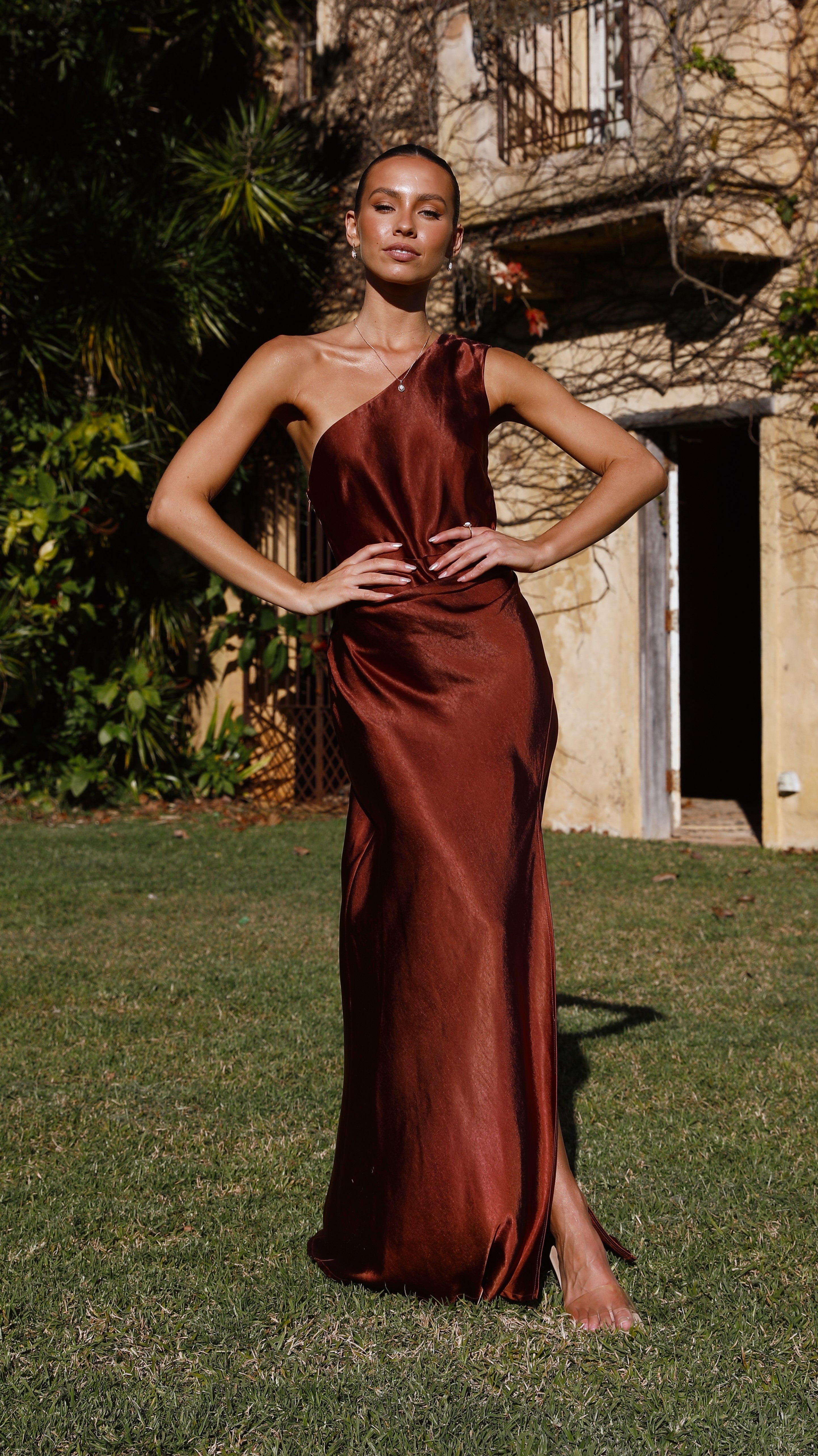 Kikodress - Victoria Maxi Dress - Rust