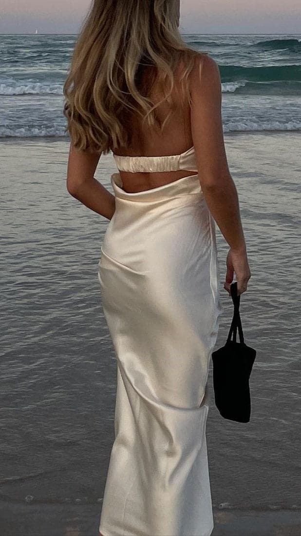 Kikodress - Miya Maxi Dress - Light Gold