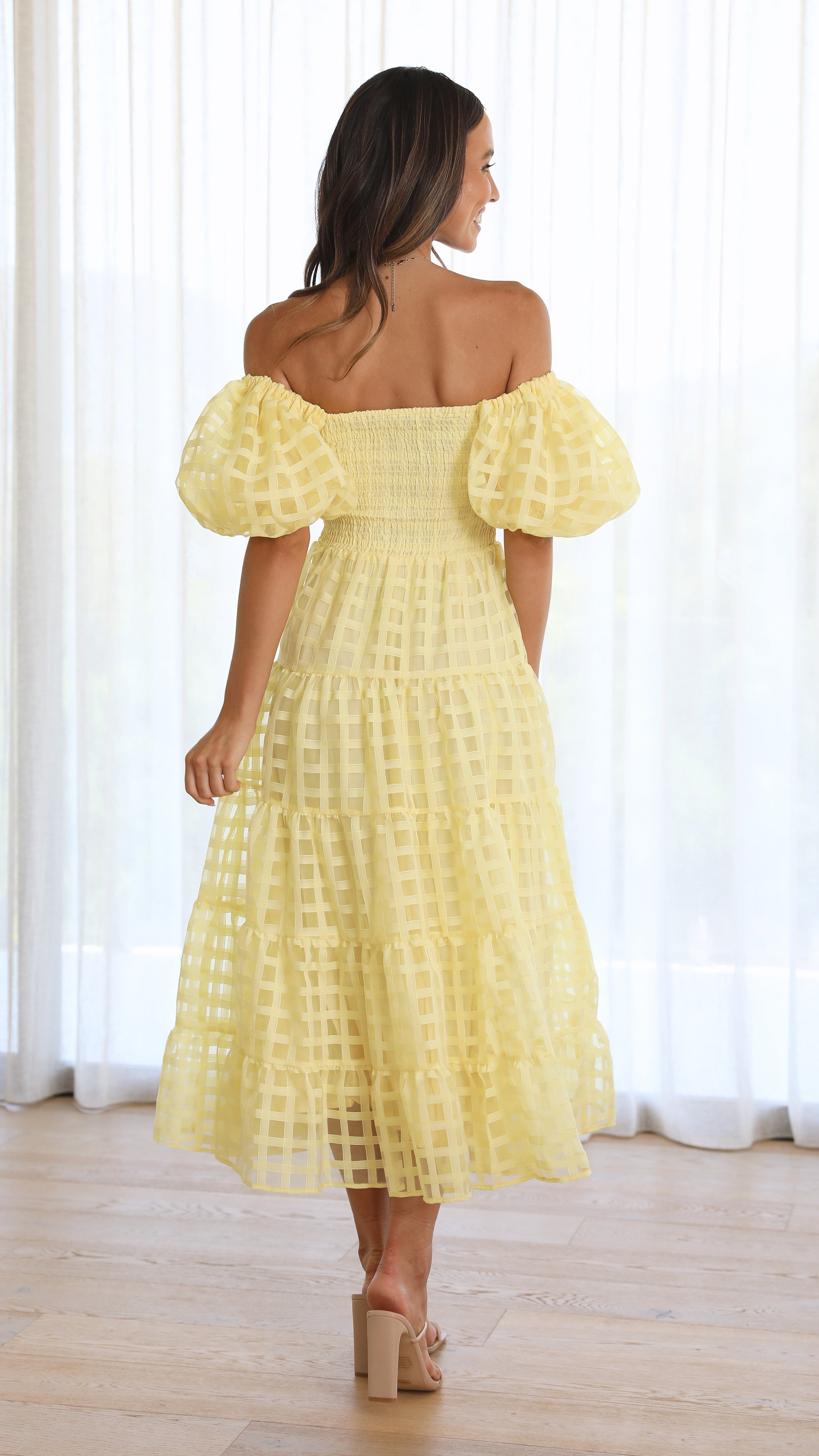 Kikodress - Deemi Maxi Dress - Yellow