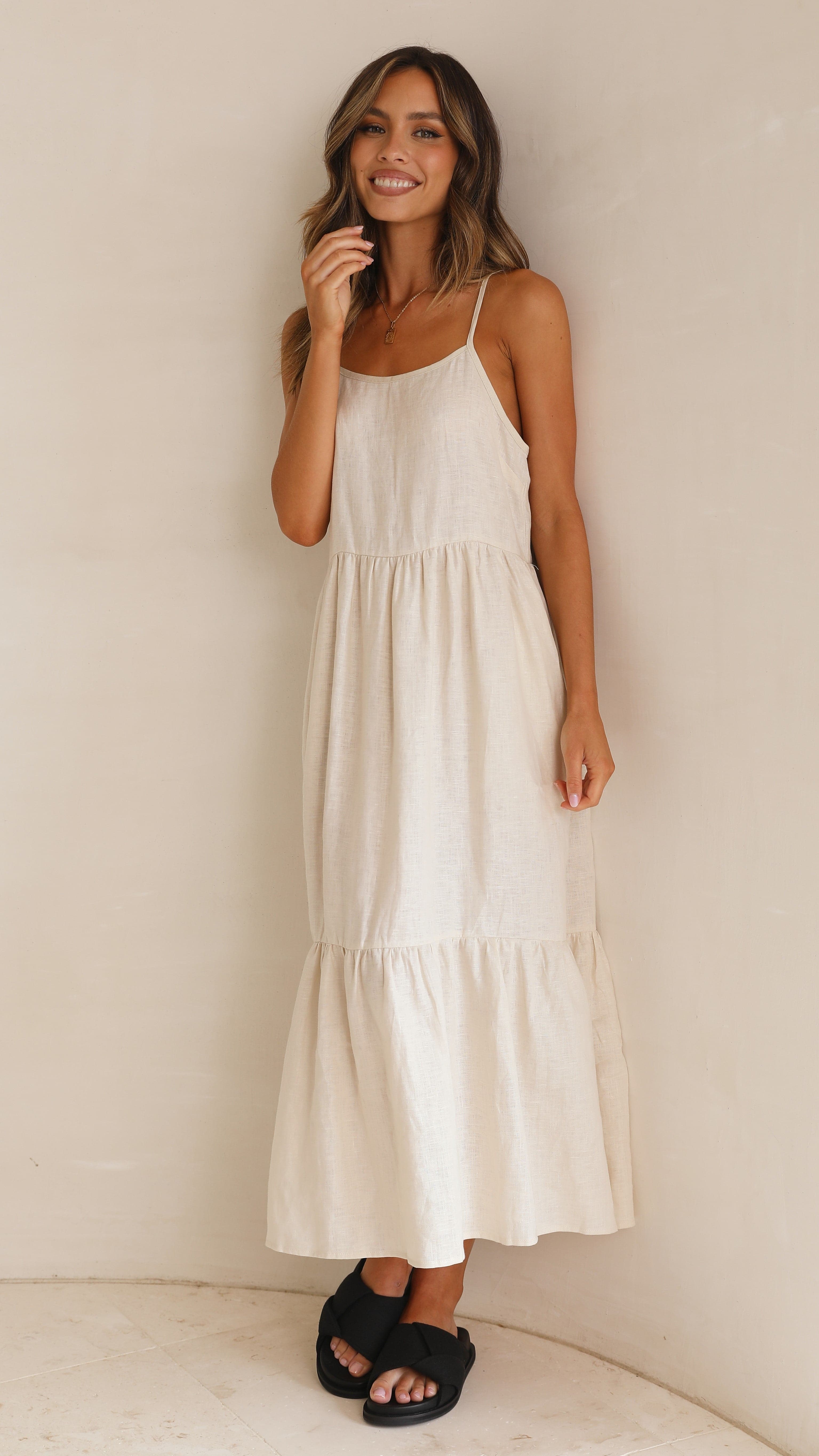 Kikodress - Nico Maxi Dress - Natural