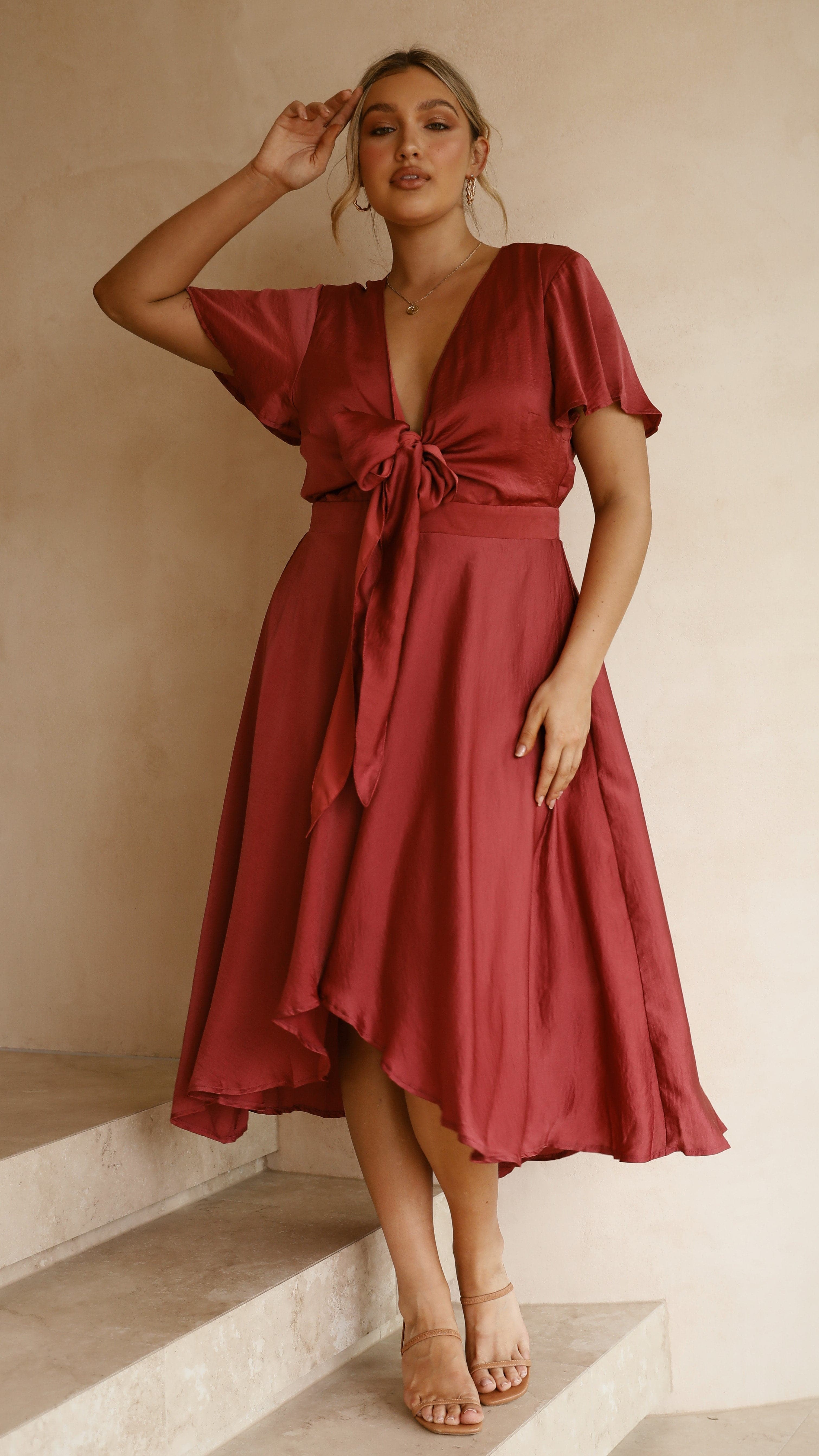 Kikodress - Sunny Daze Dress - Berry