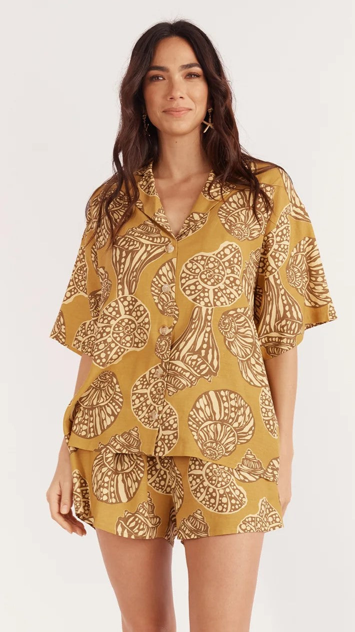 Kikodress - Lennox Shorts - Sea Change Print