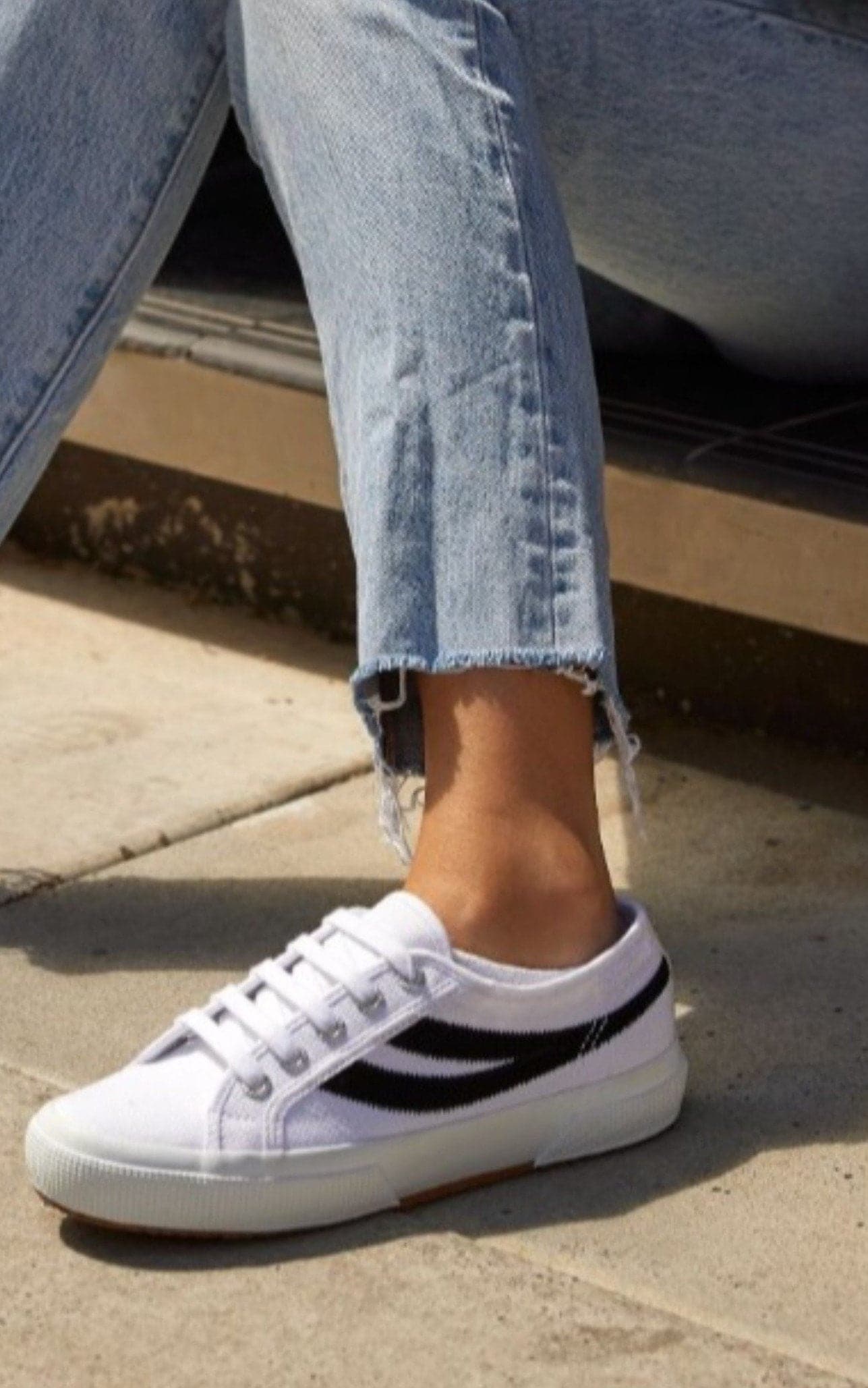 Kikodress - Superga 2953 CotuSuede - White/Black