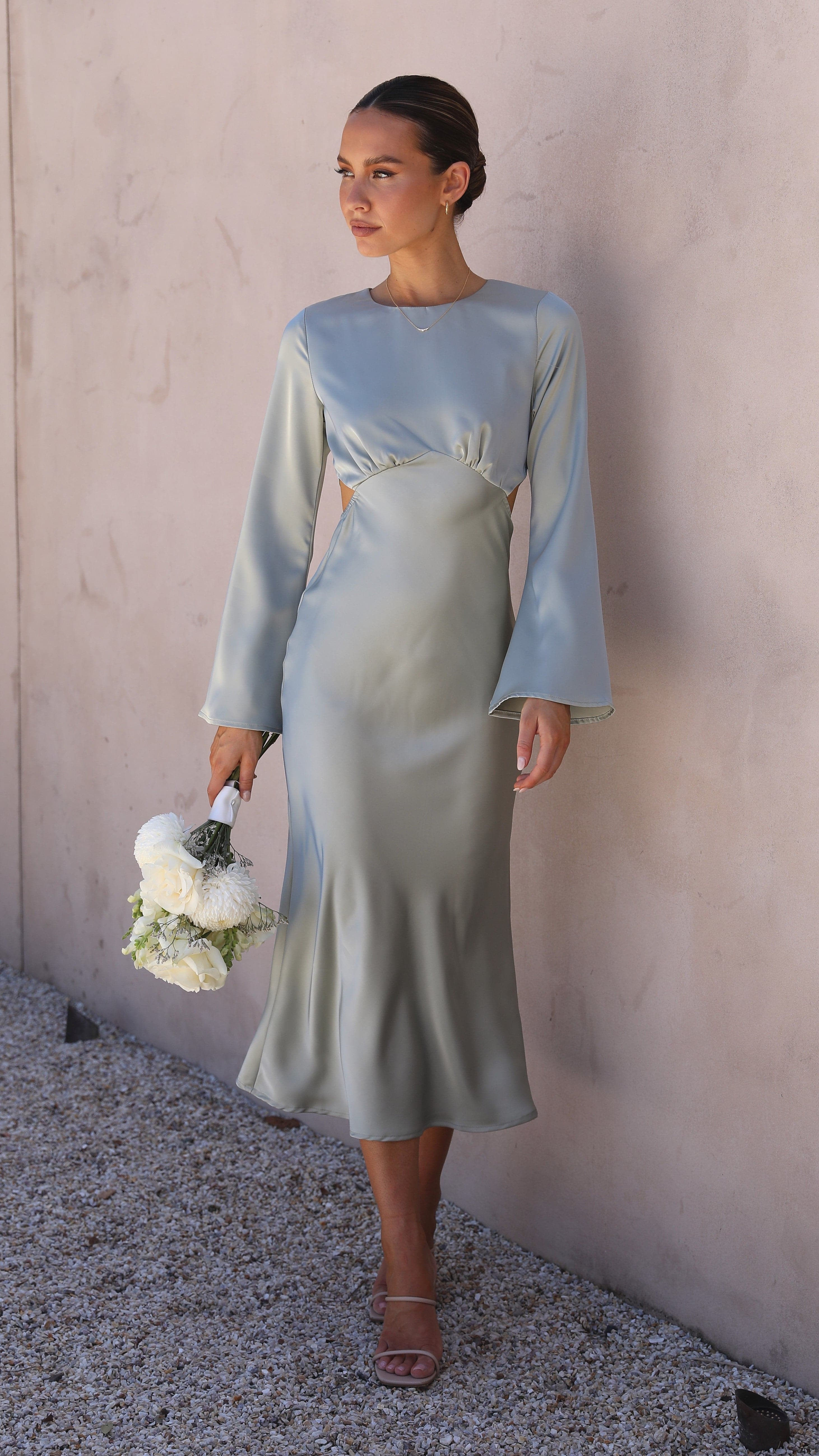 Kikodress - Aubrey Midi Dress - Olive