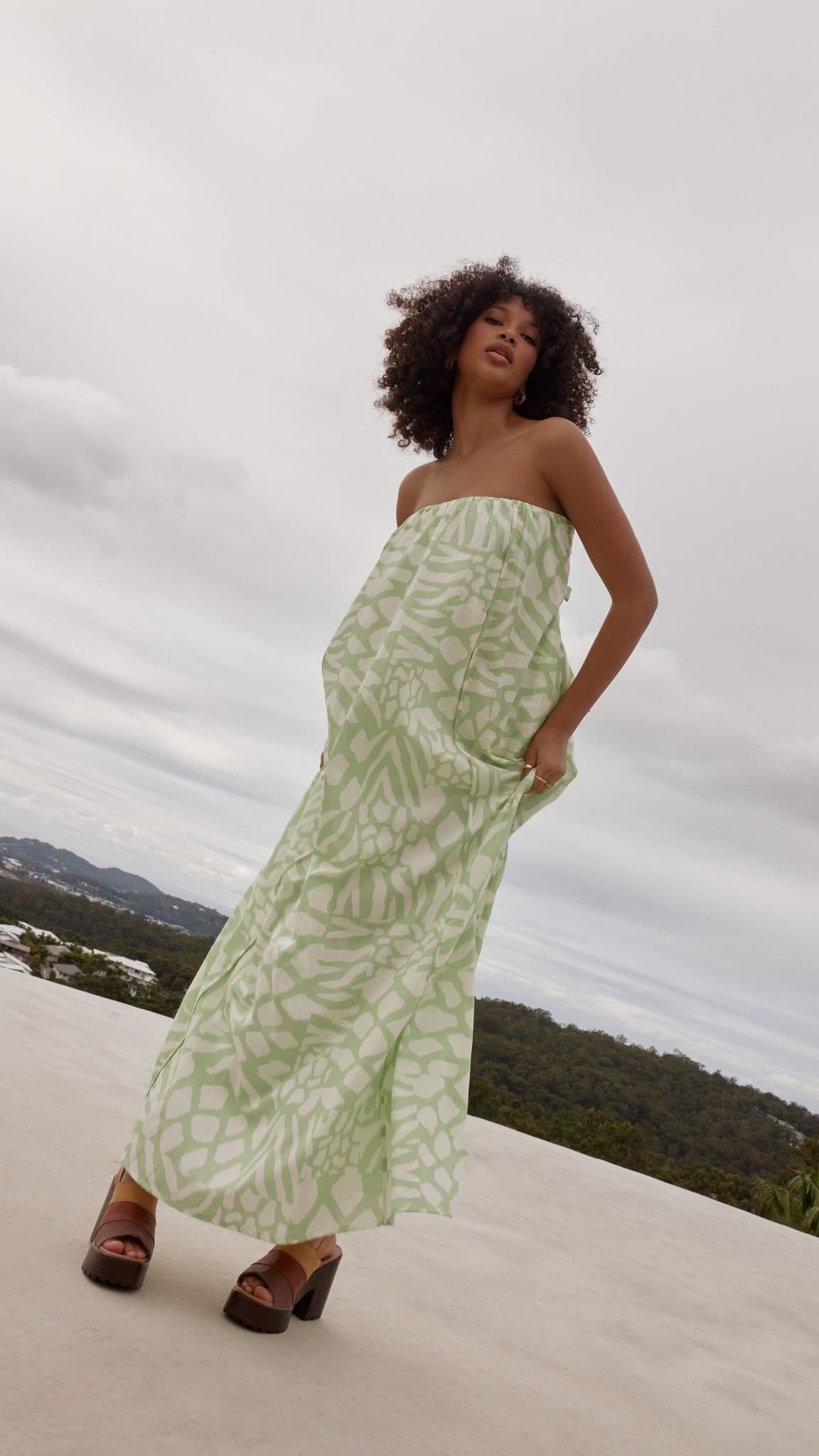 Kikodress - Liliana Maxi Dress - Isadora Print