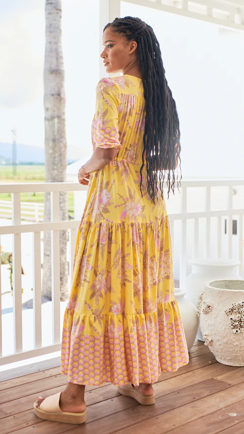 Kikodress - Tessa Maxi Dress - Sol Print