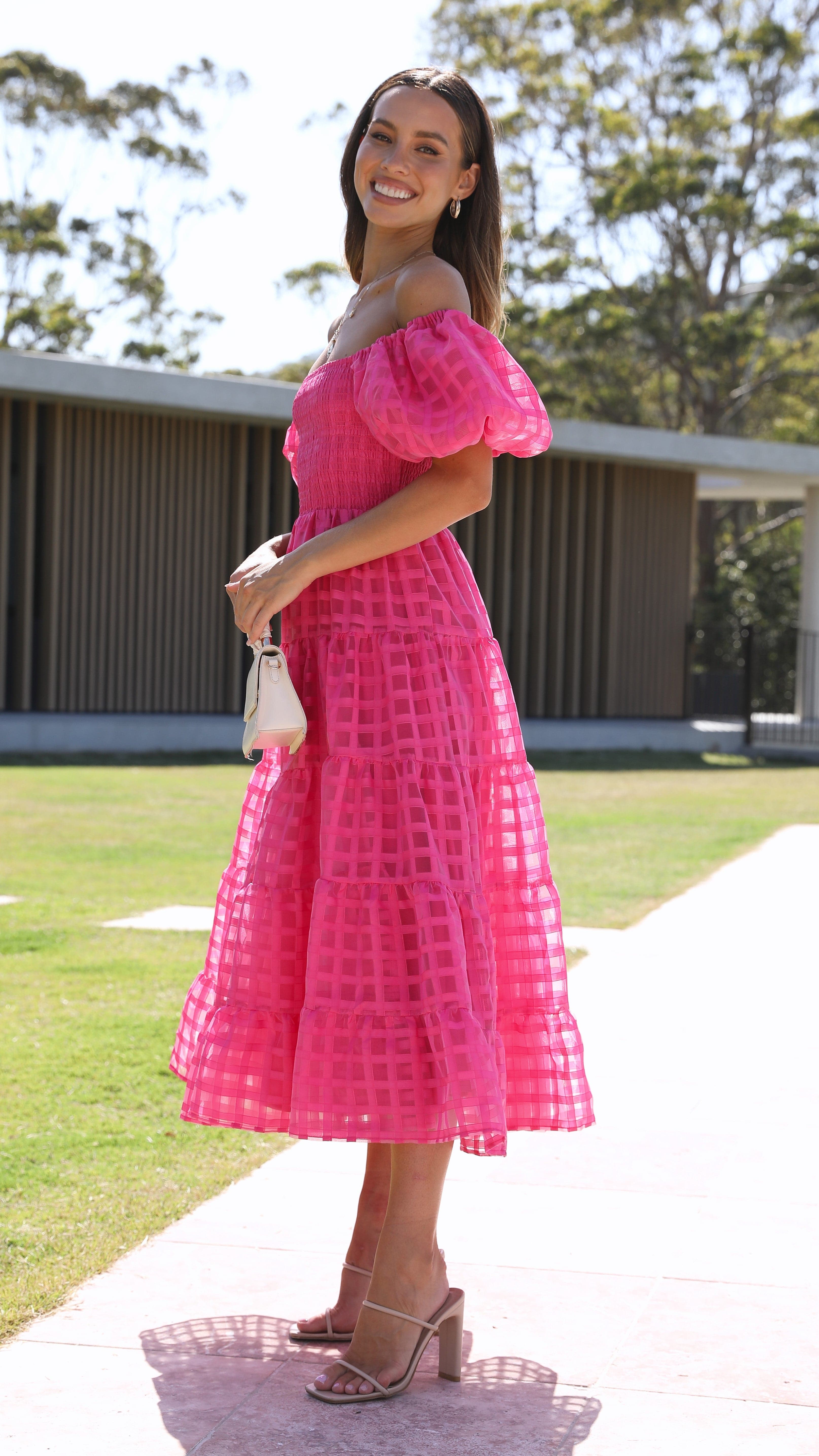 Kikodress - Deemi Maxi Dress - Hot Pink
