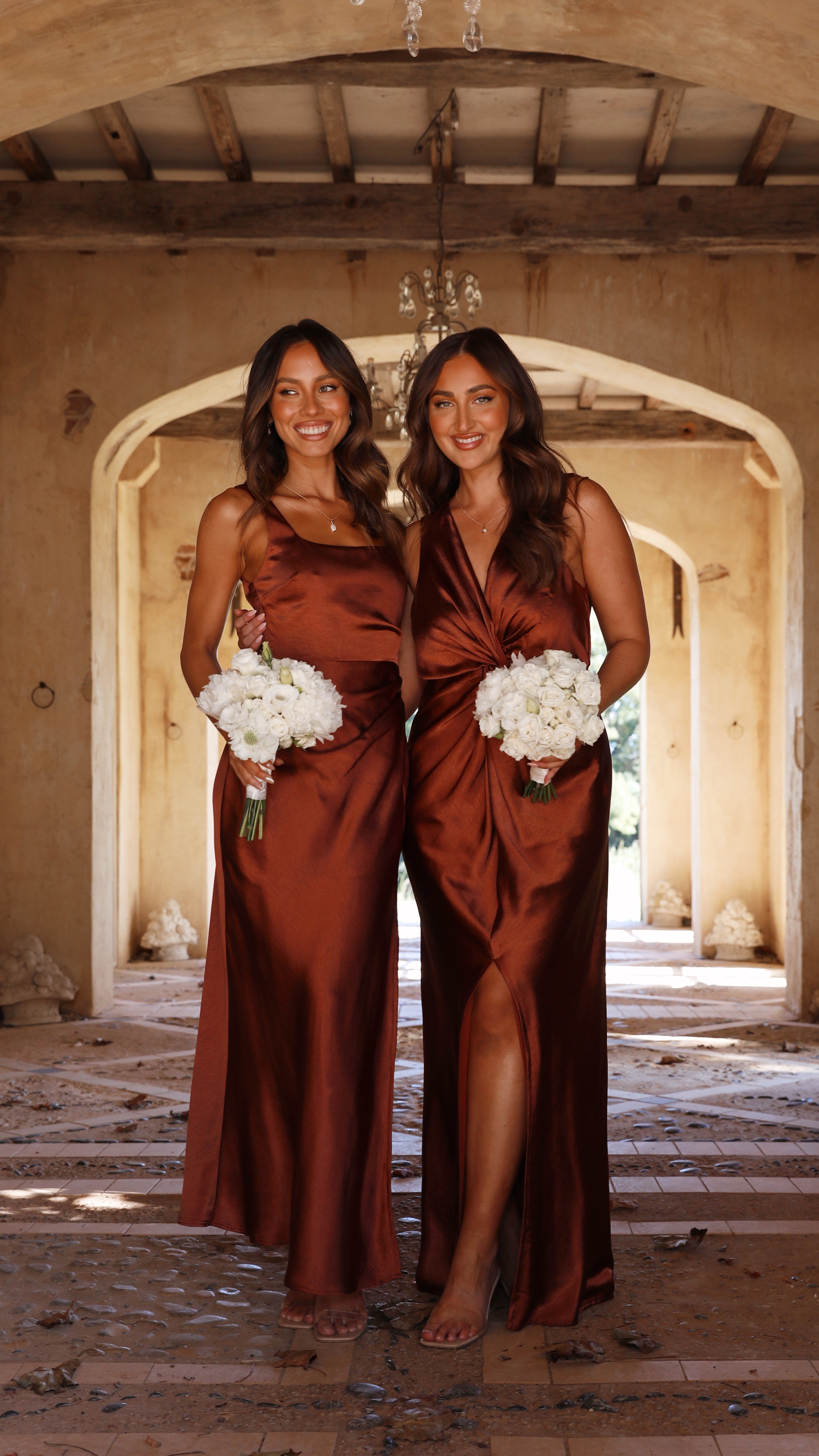 Kikodress - Lucia Maxi Dress - Rust