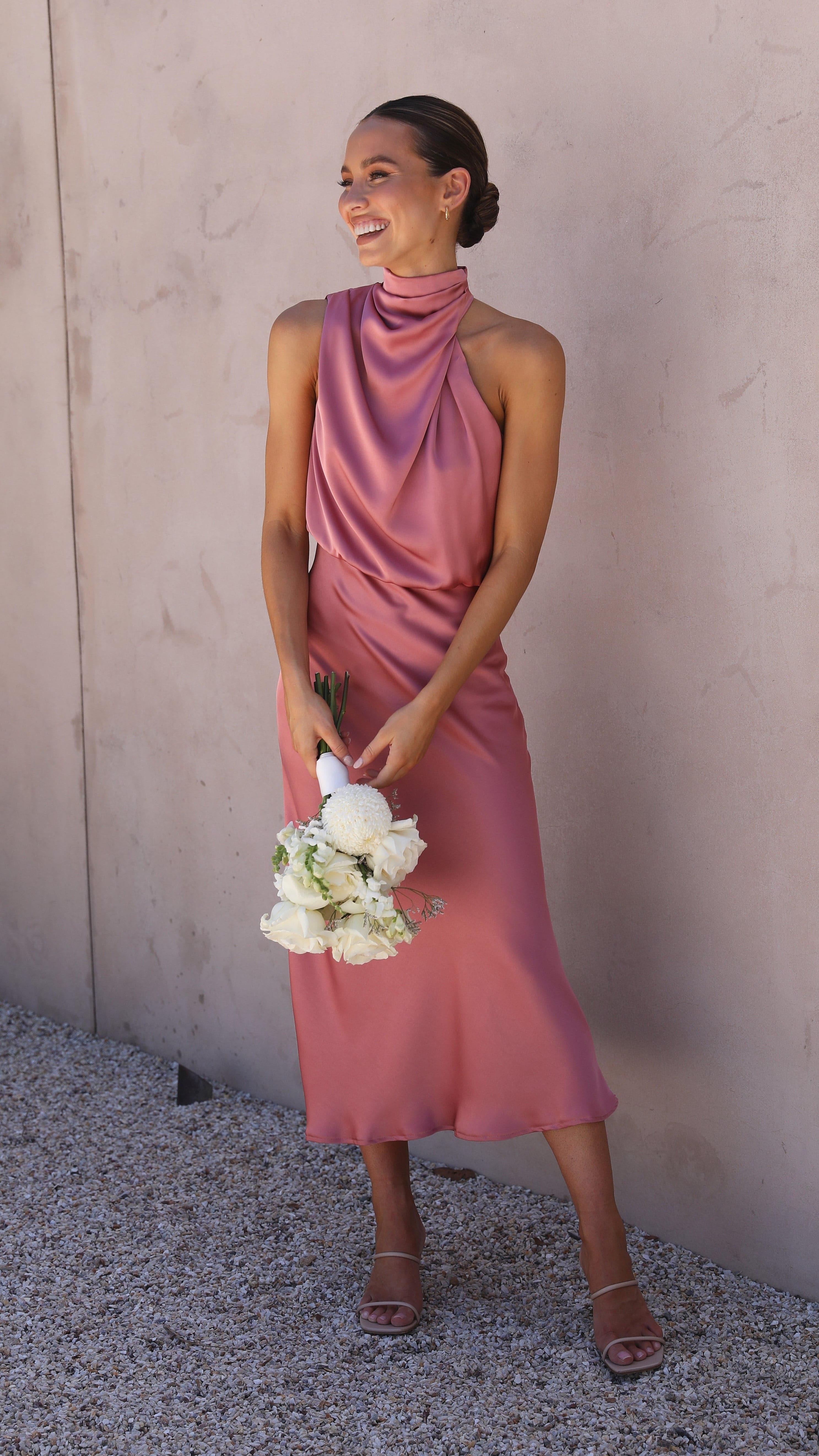 Kikodress - Esther Maxi Dress - Baked Rose
