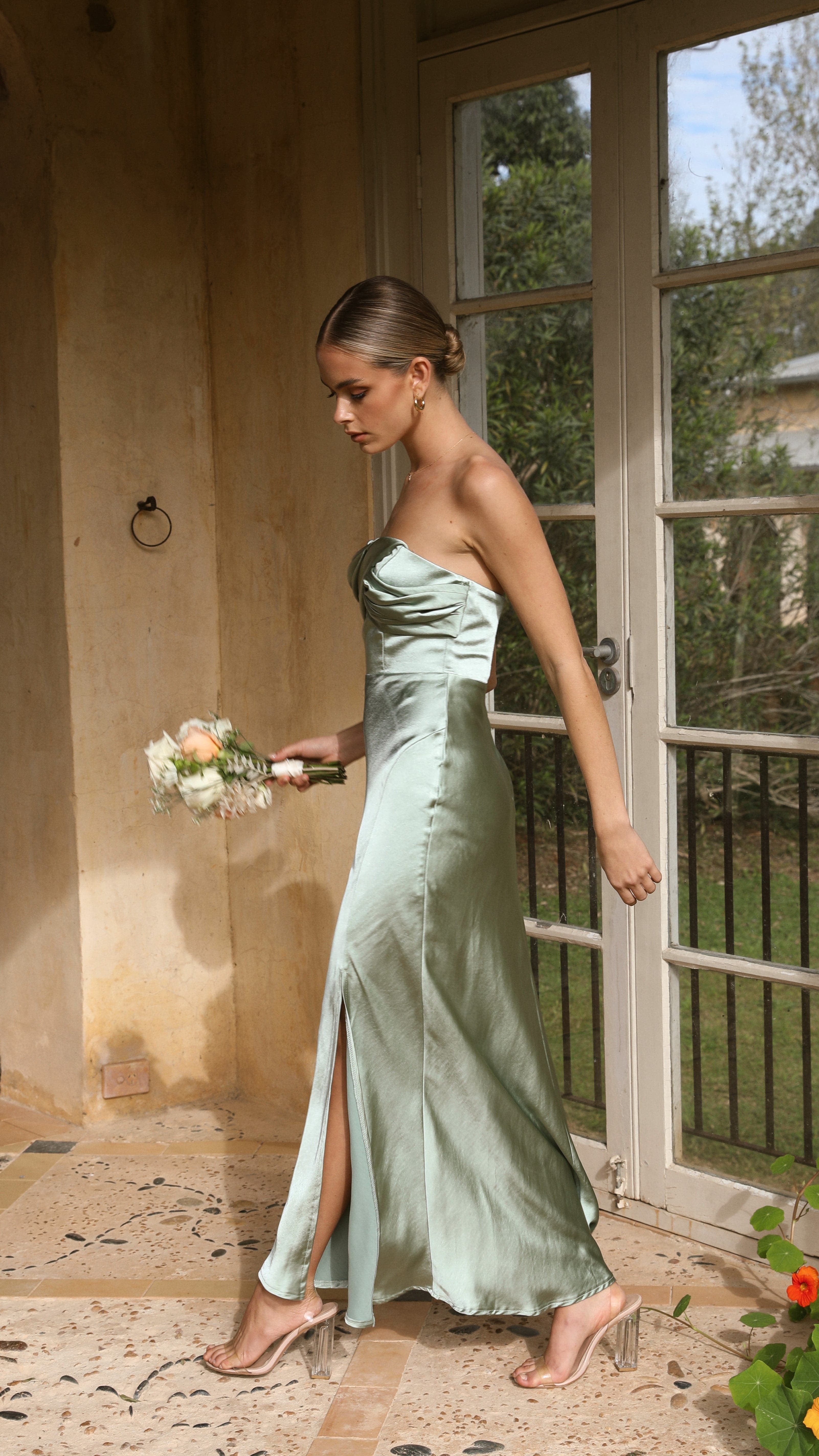 Kikodress - Shona Maxi Dress - Sage