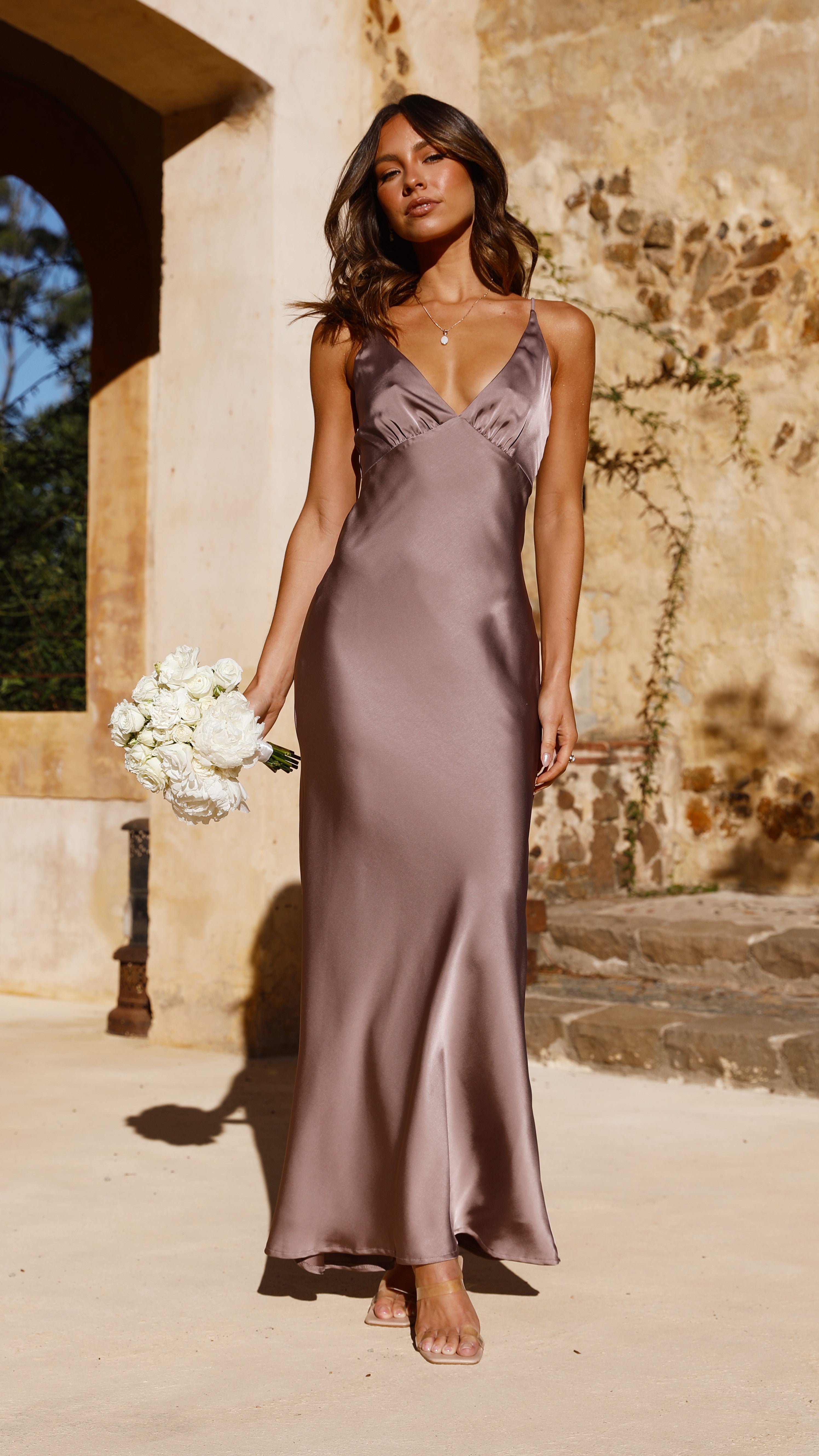 Kikodress - Ziah Maxi Dress - Mushroom