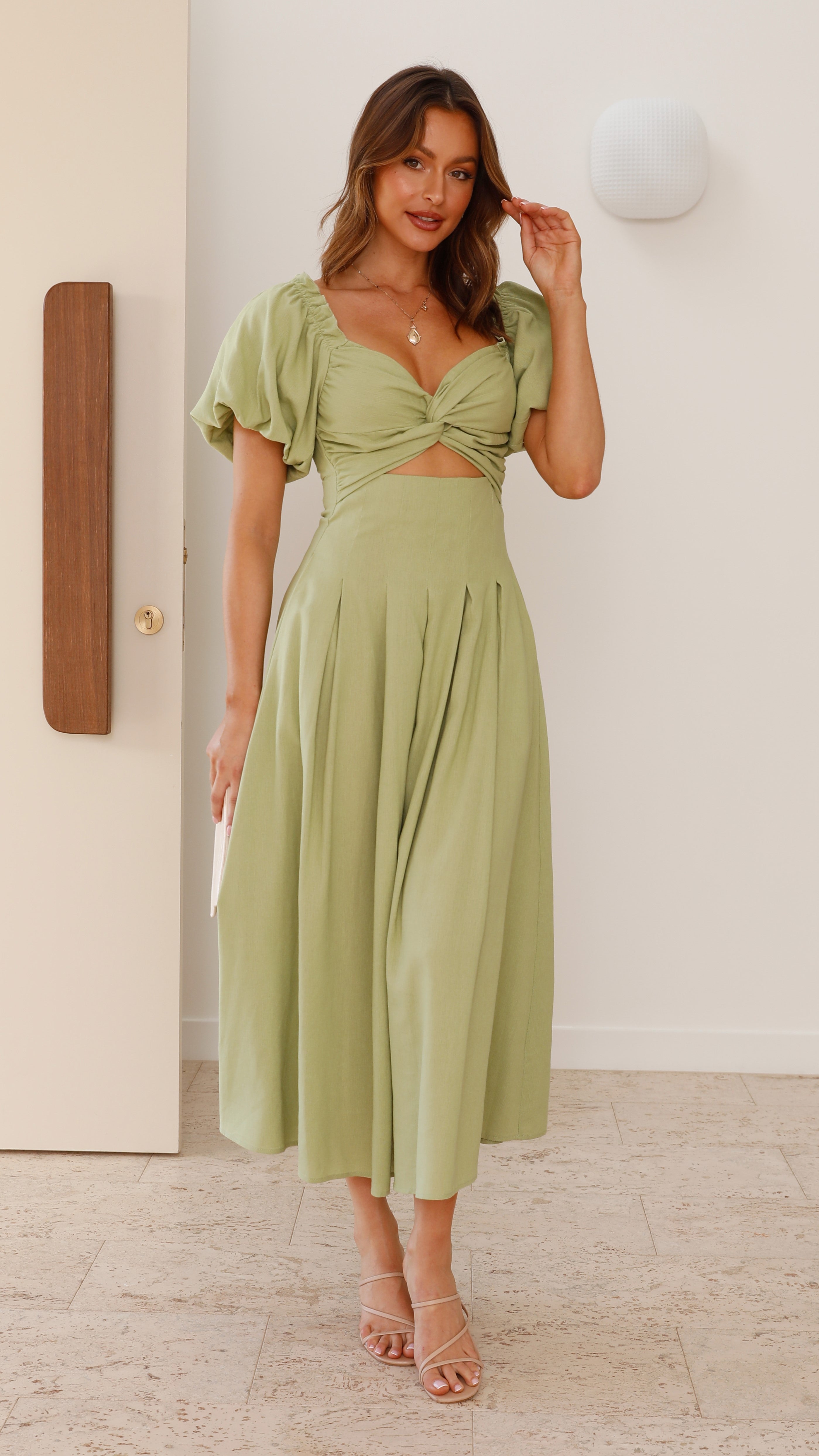 Kikodress - Christina Maxi Dress - Olive