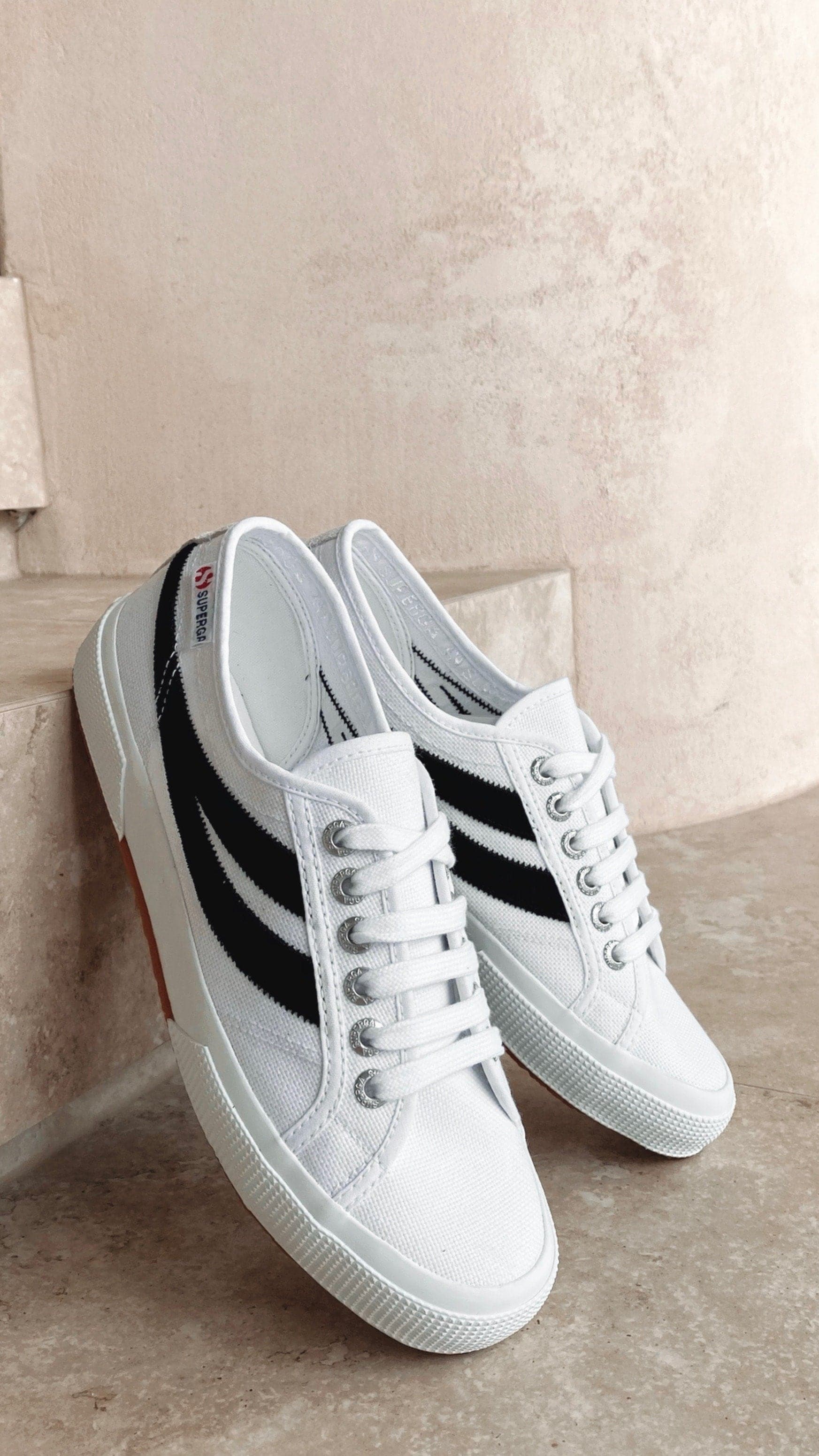 Kikodress - Superga 2953 CotuSuede - White/Black