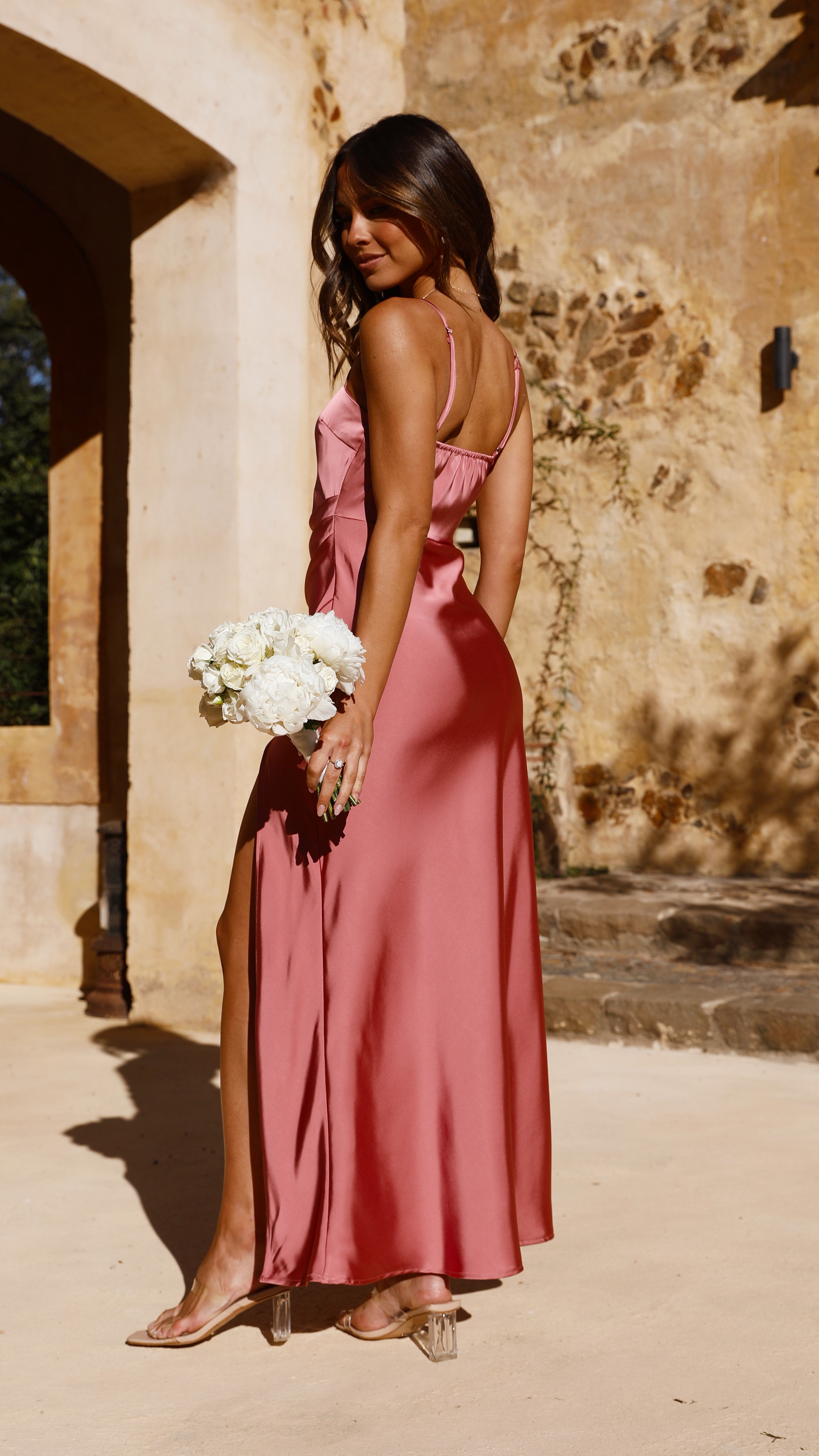 Kikodress - Ilana Maxi Dress - Baked Rose