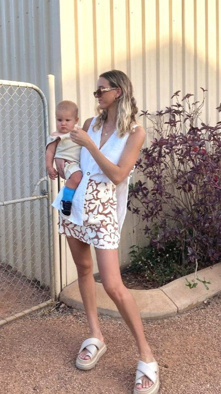 Kikodress - Terra Mini Skirt - Flores