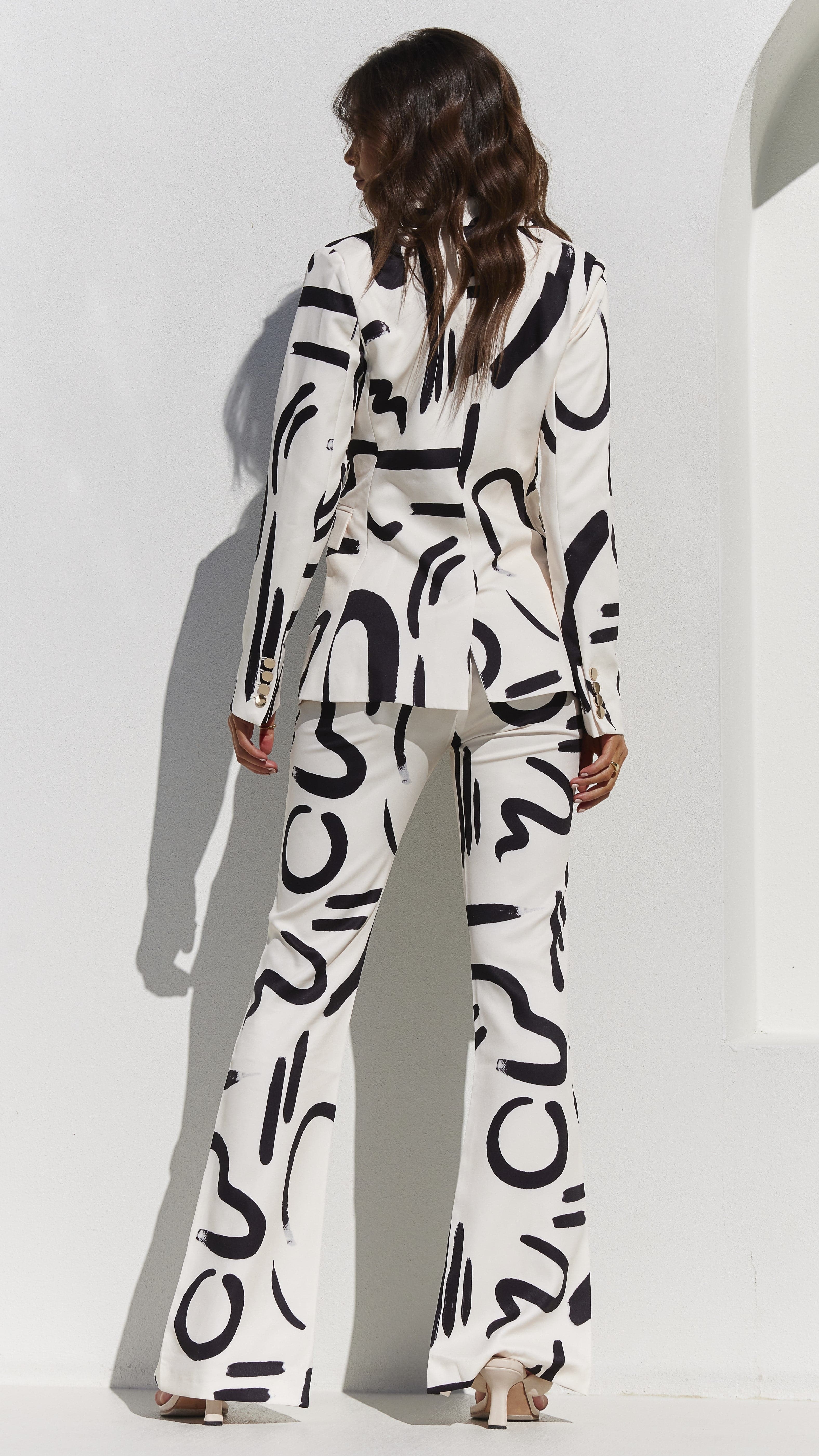 Kikodress - York Blazer - Sand/Black