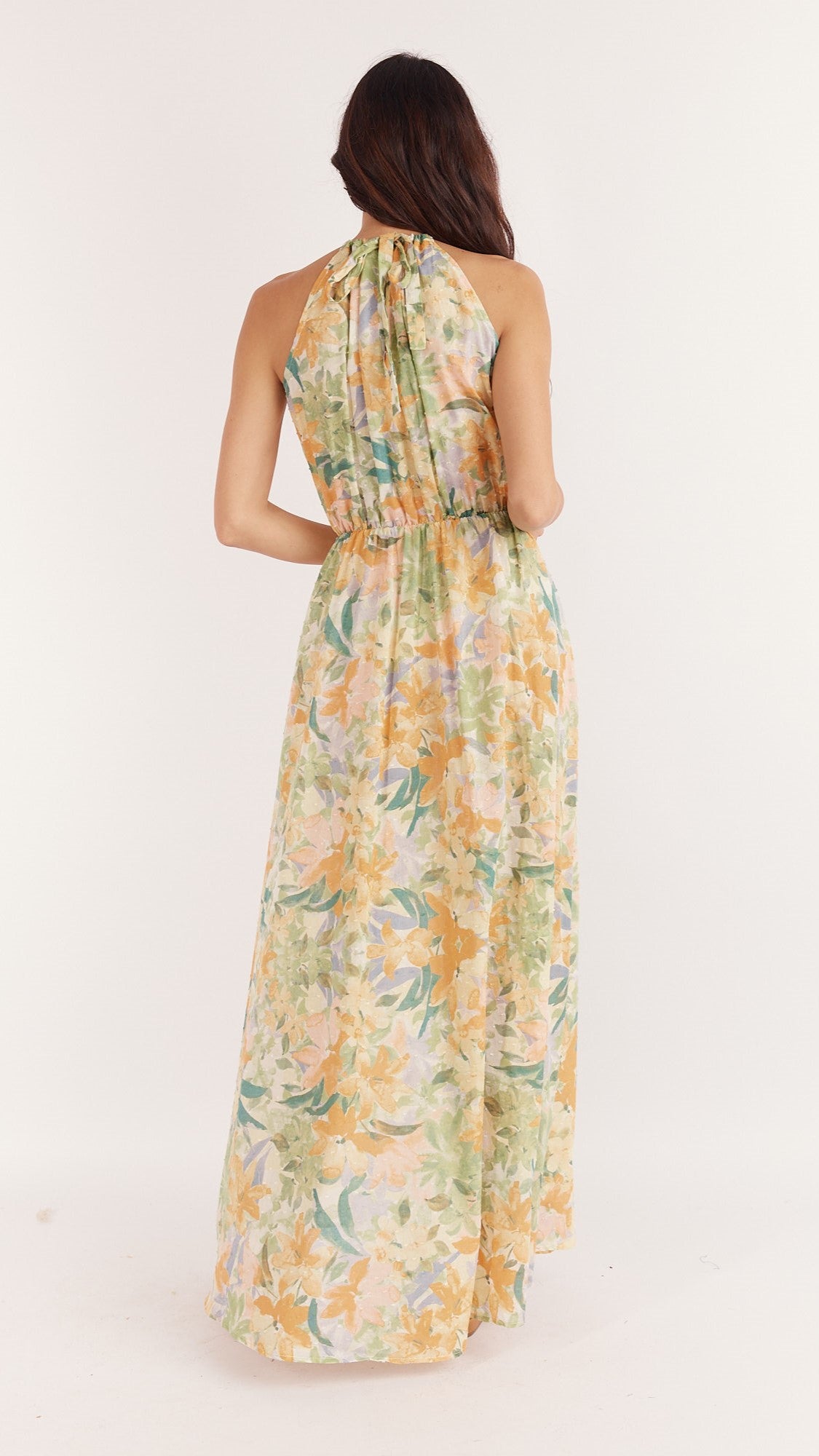 Kikodress - Micah Maxi Dress - Wildflowers Print