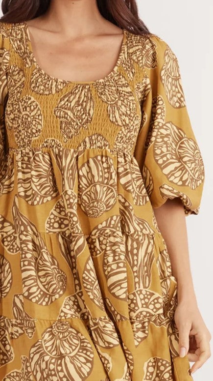 Kikodress - Imogen Mini Dress - Sea Change Print